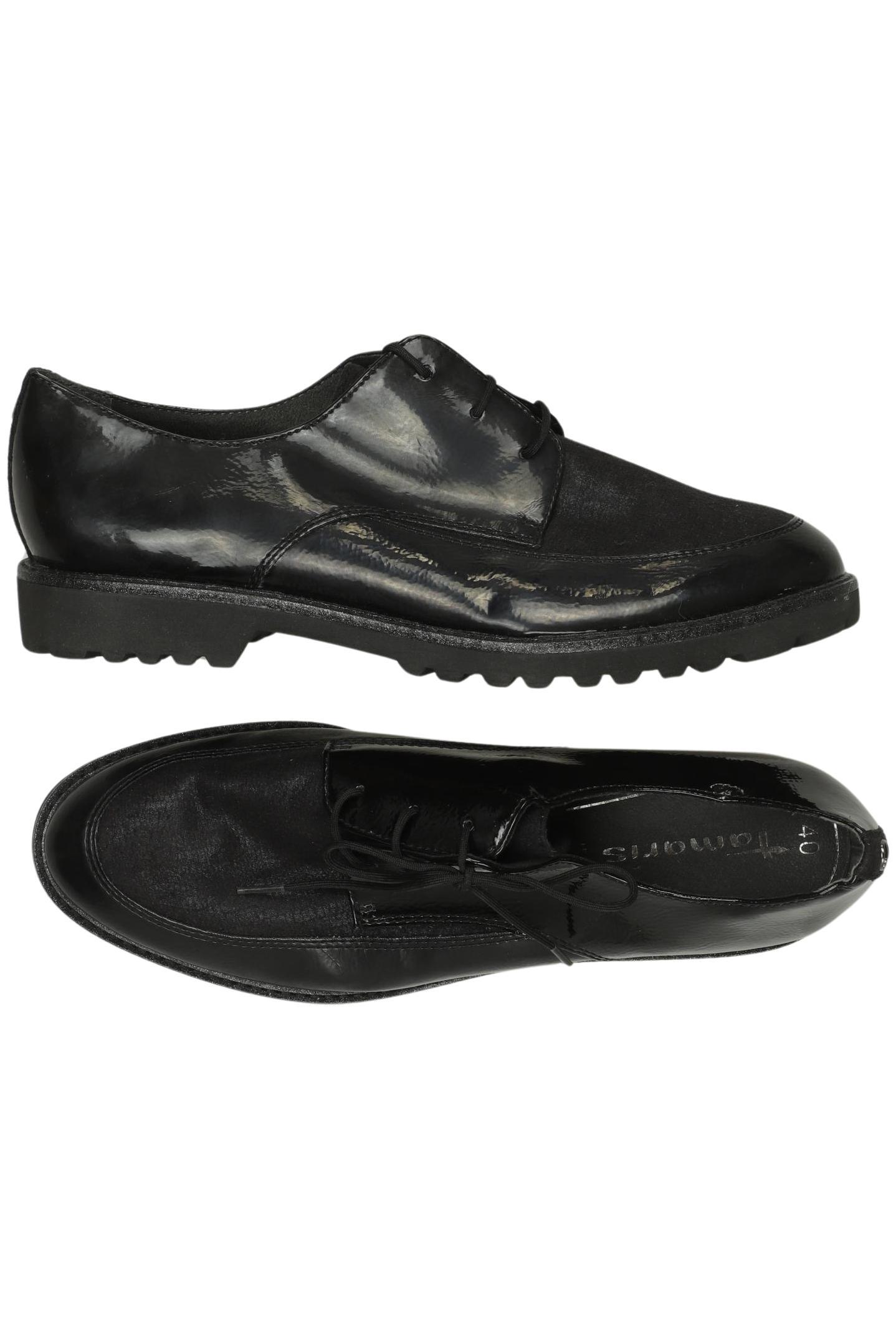 

Tamaris Damen Halbschuh, schwarz, Gr. 40