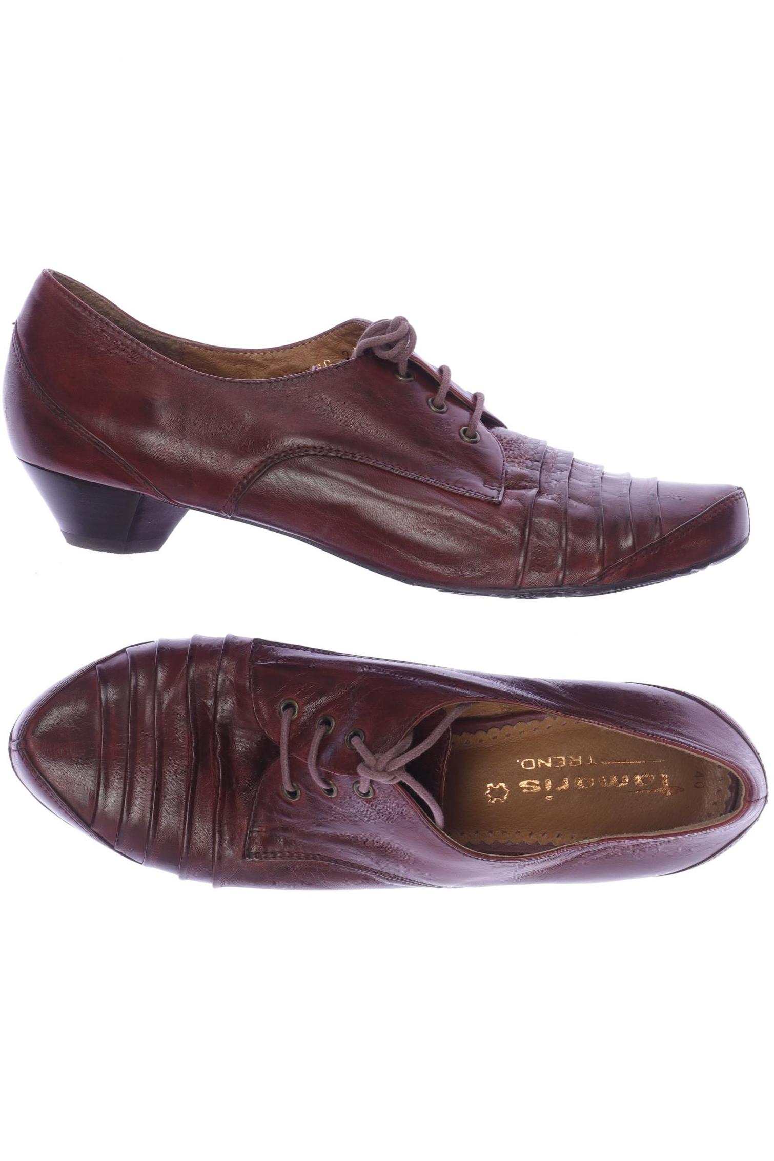 

Tamaris Damen Halbschuh, bordeaux, Gr. 40