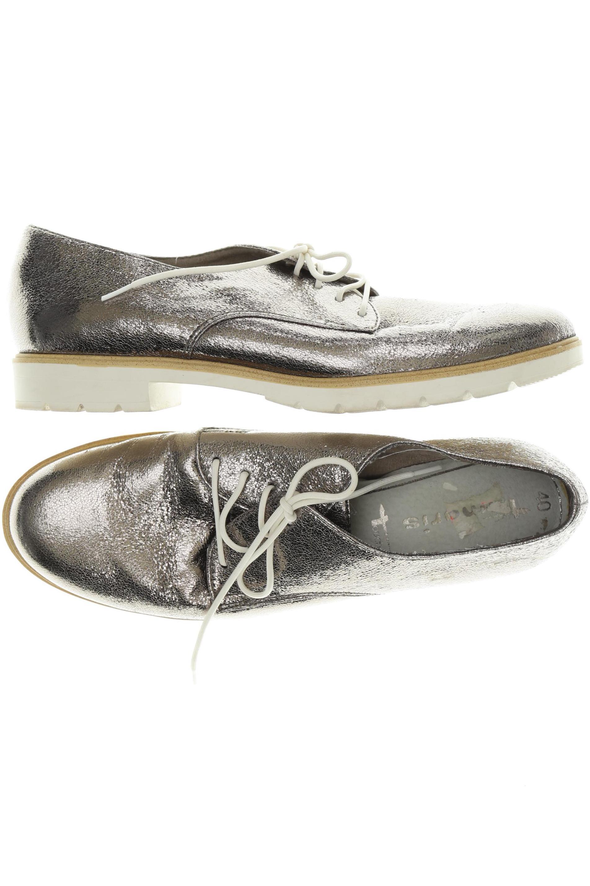 

Tamaris Damen Halbschuh, beige, Gr. 40