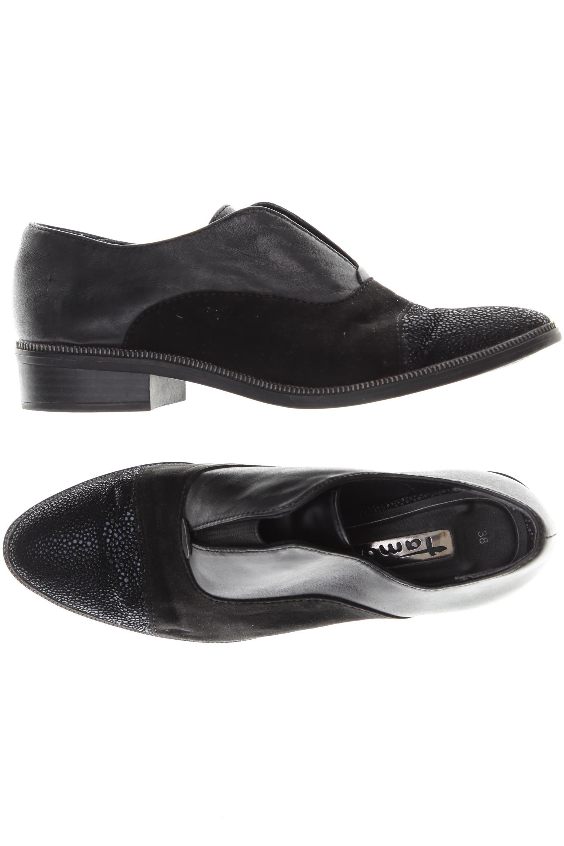 

Tamaris Damen Halbschuh, schwarz, Gr. 38