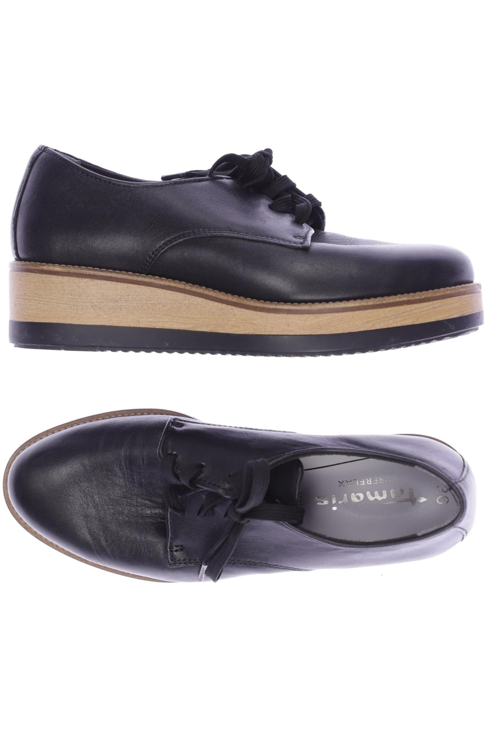 

Tamaris Damen Halbschuh, schwarz