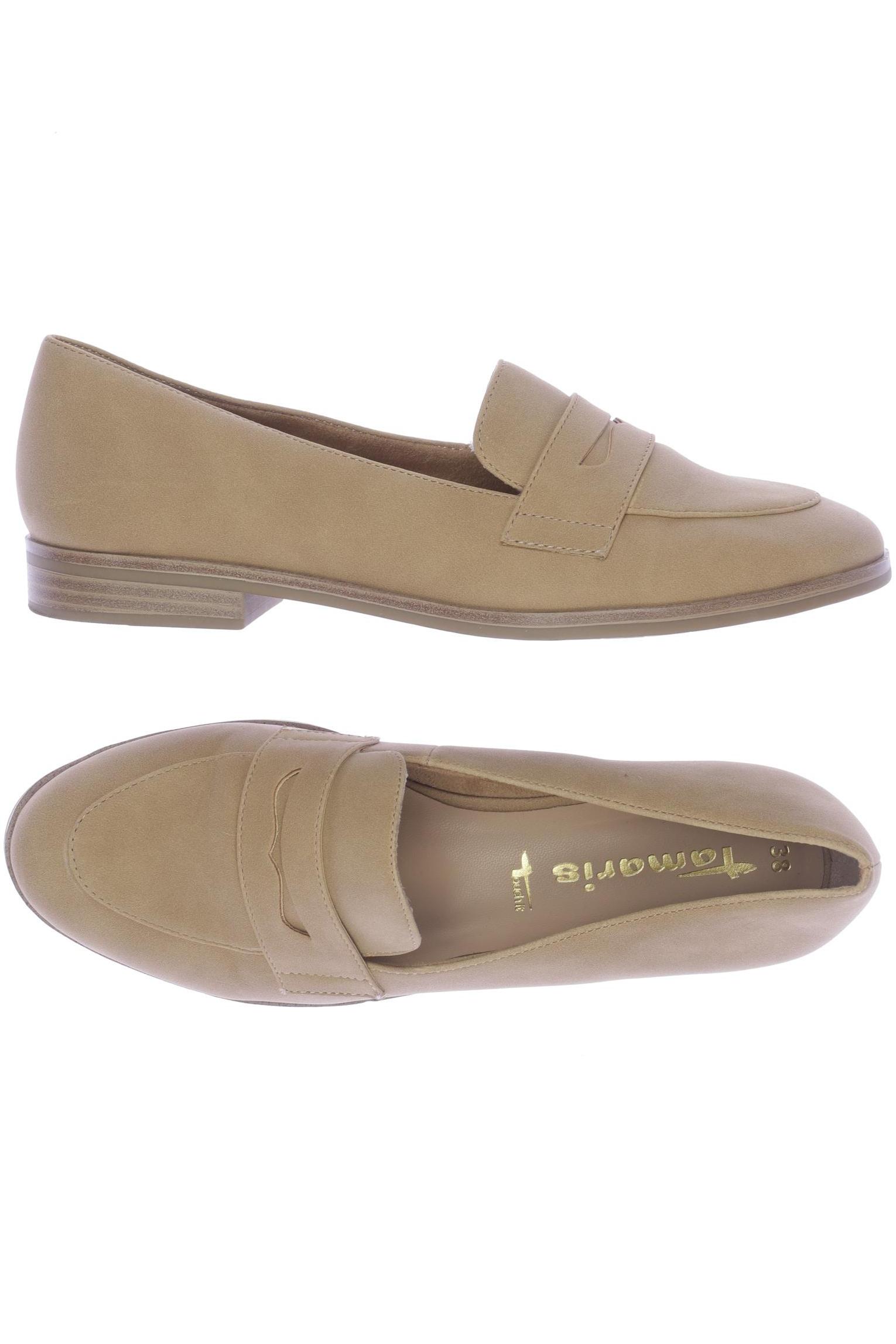 

Tamaris Damen Halbschuh, beige, Gr. 38