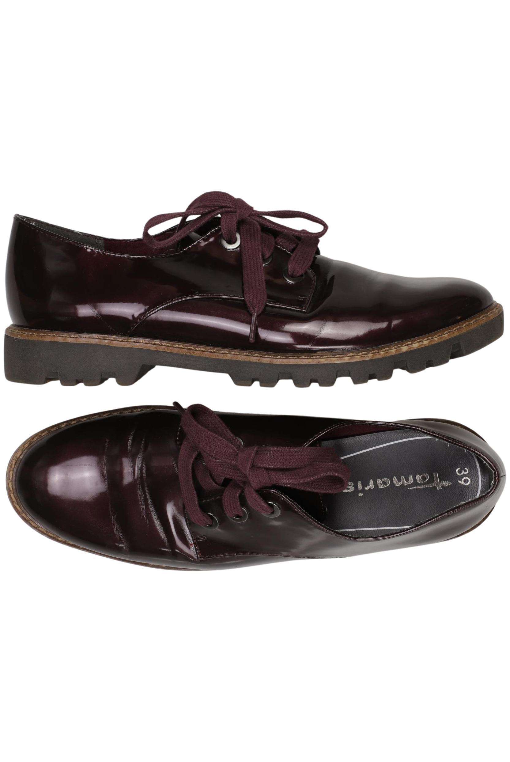 

Tamaris Damen Halbschuh, bordeaux, Gr. 39