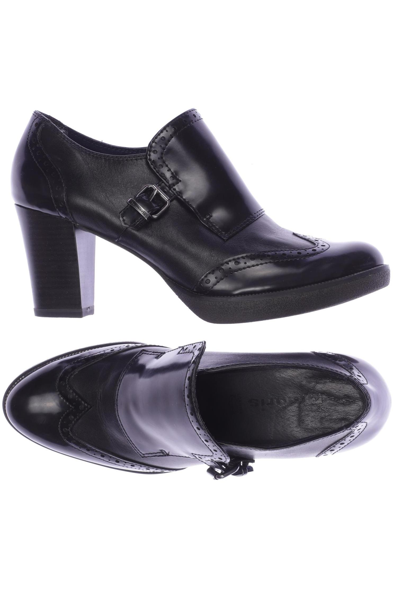 

Tamaris Damen Halbschuh, schwarz, Gr. 40