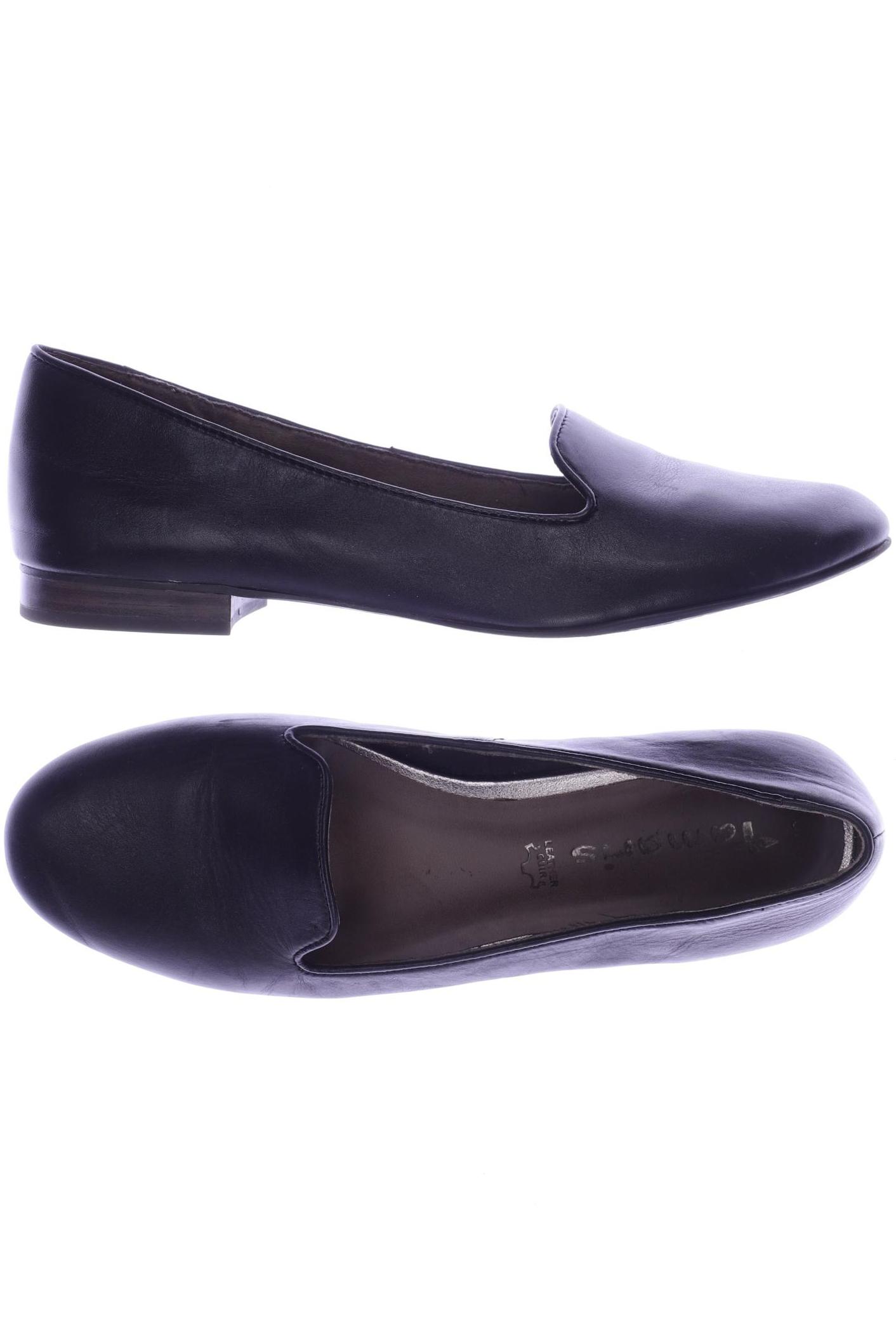 

Tamaris Damen Halbschuh, schwarz, Gr. 38