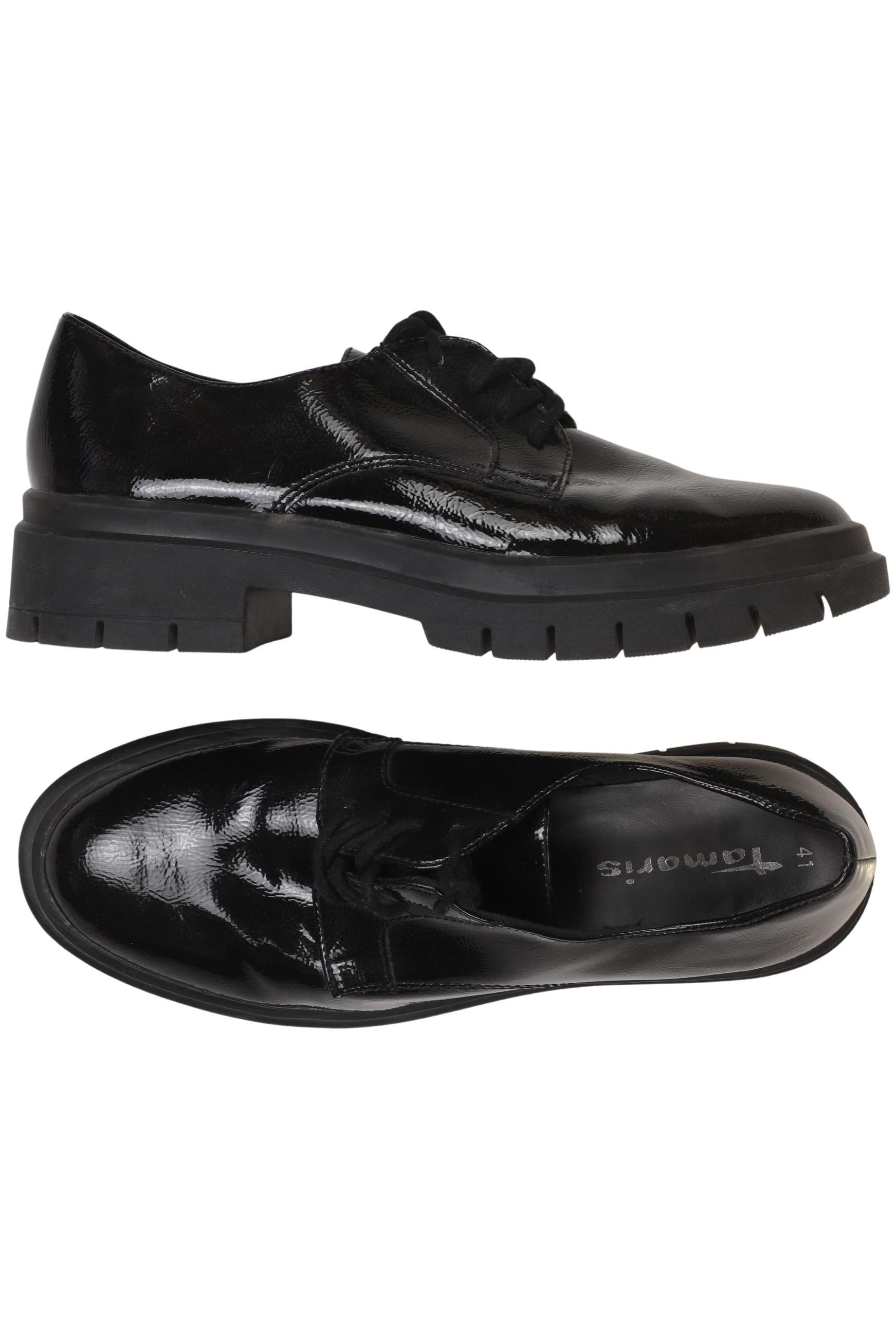 

Tamaris Damen Halbschuh, schwarz, Gr. 41