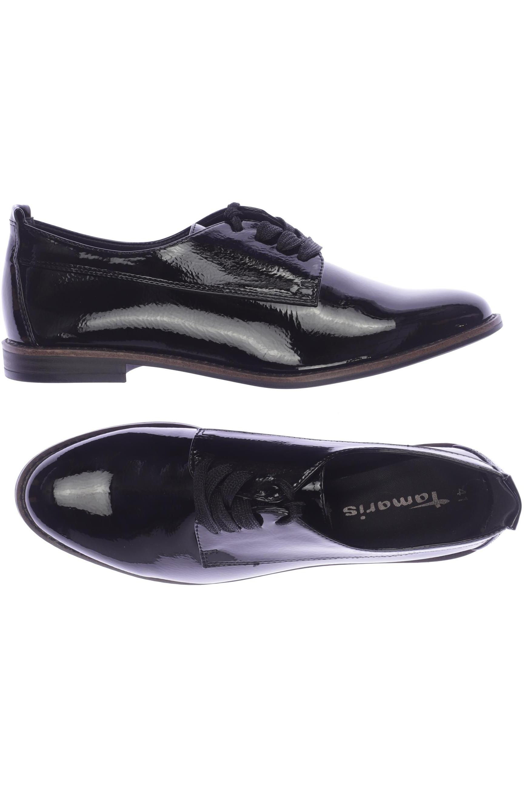 

Tamaris Damen Halbschuh, schwarz, Gr. 41