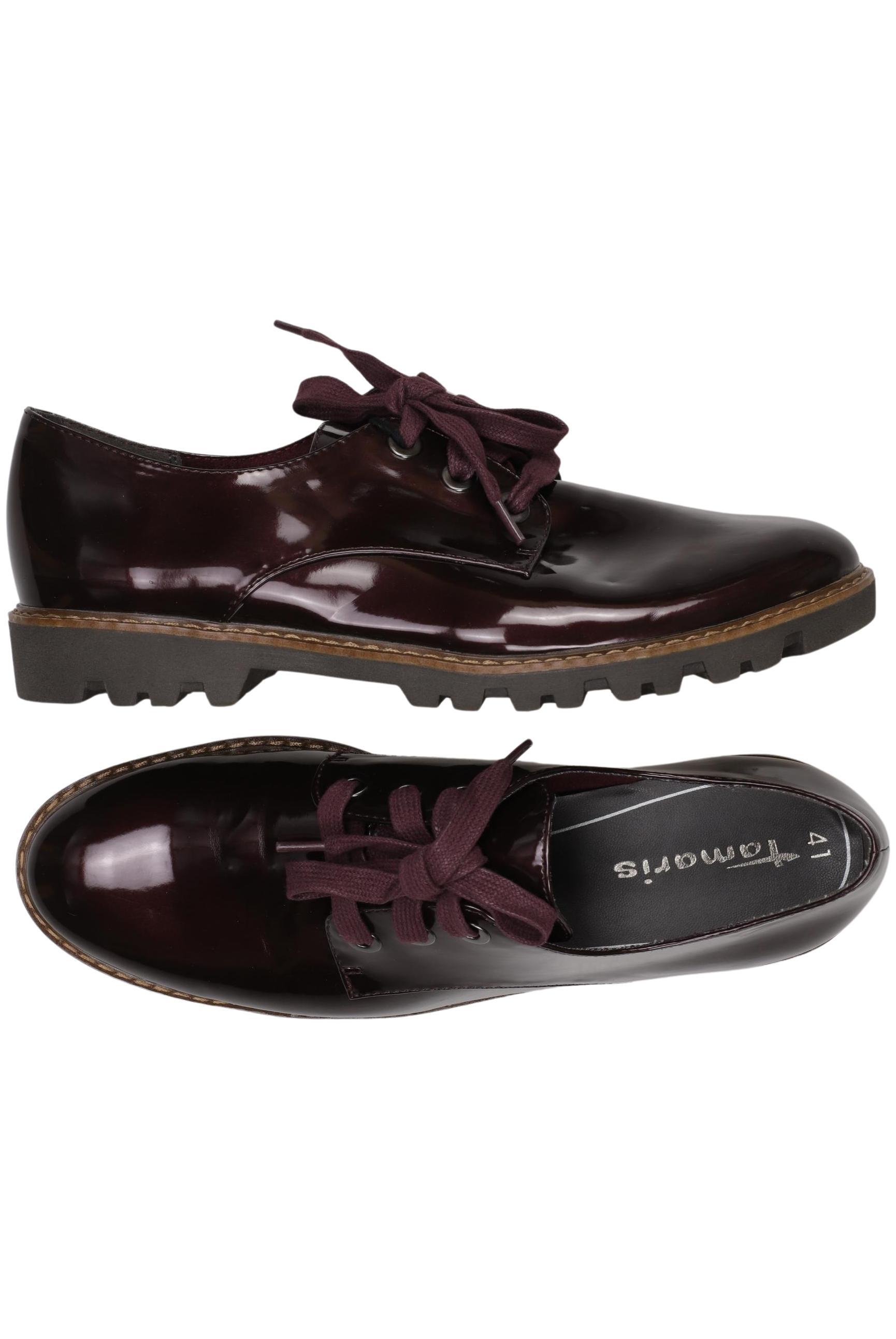 

Tamaris Damen Halbschuh, bordeaux, Gr. 41