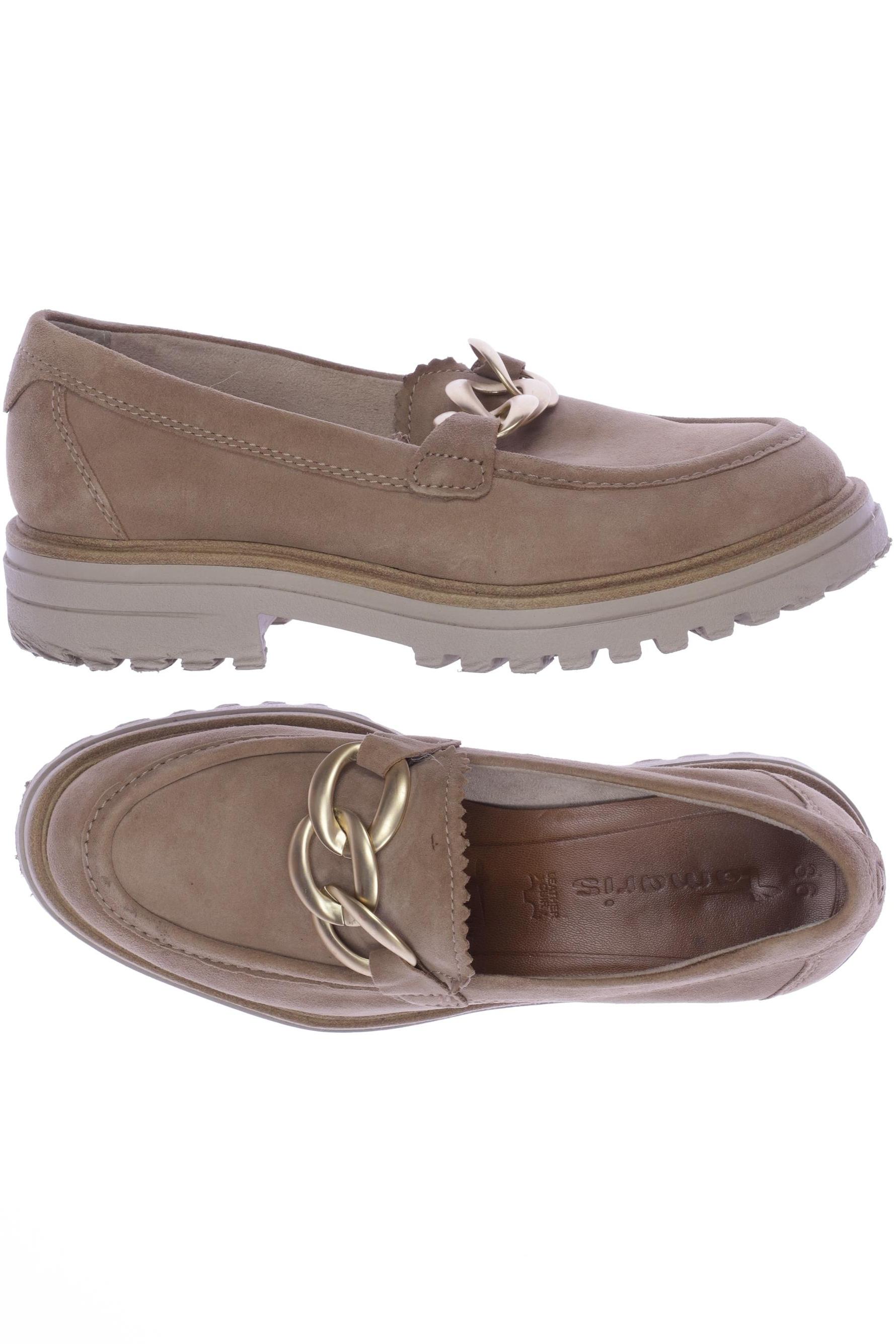 

Tamaris Damen Halbschuh, beige, Gr. 36