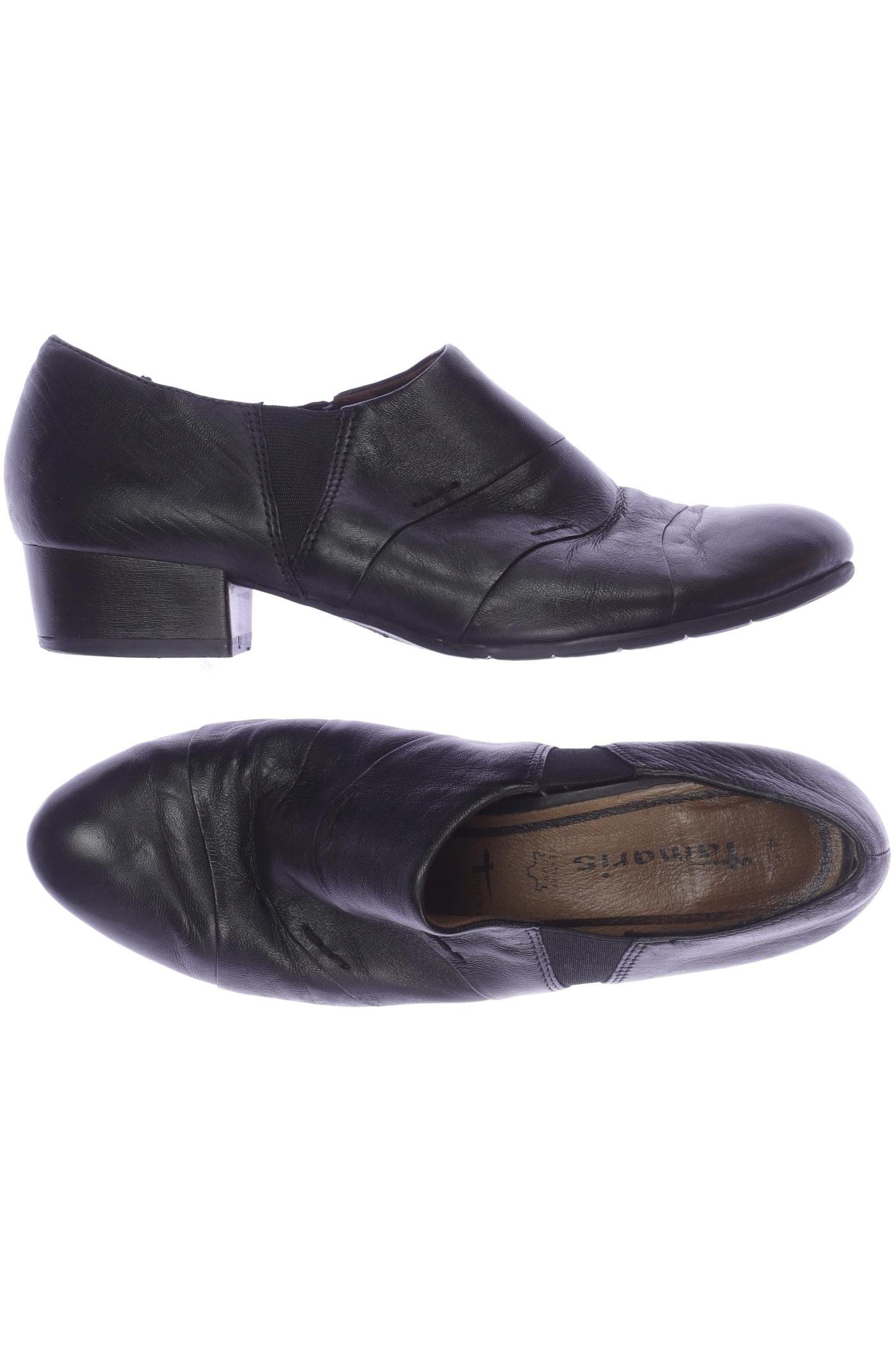 

Tamaris Damen Halbschuh, schwarz, Gr. 41