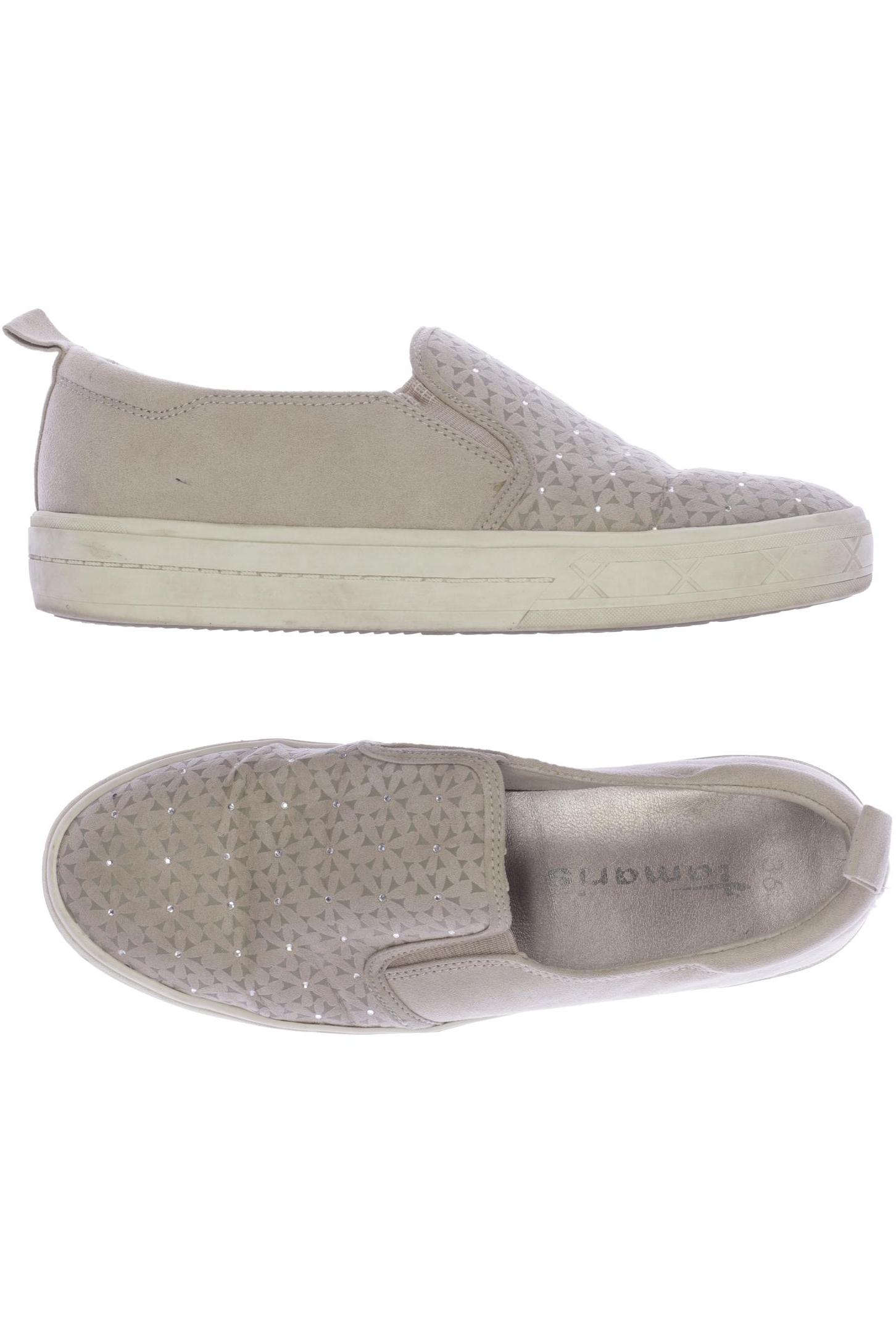 

Tamaris Damen Halbschuh, beige, Gr. 36