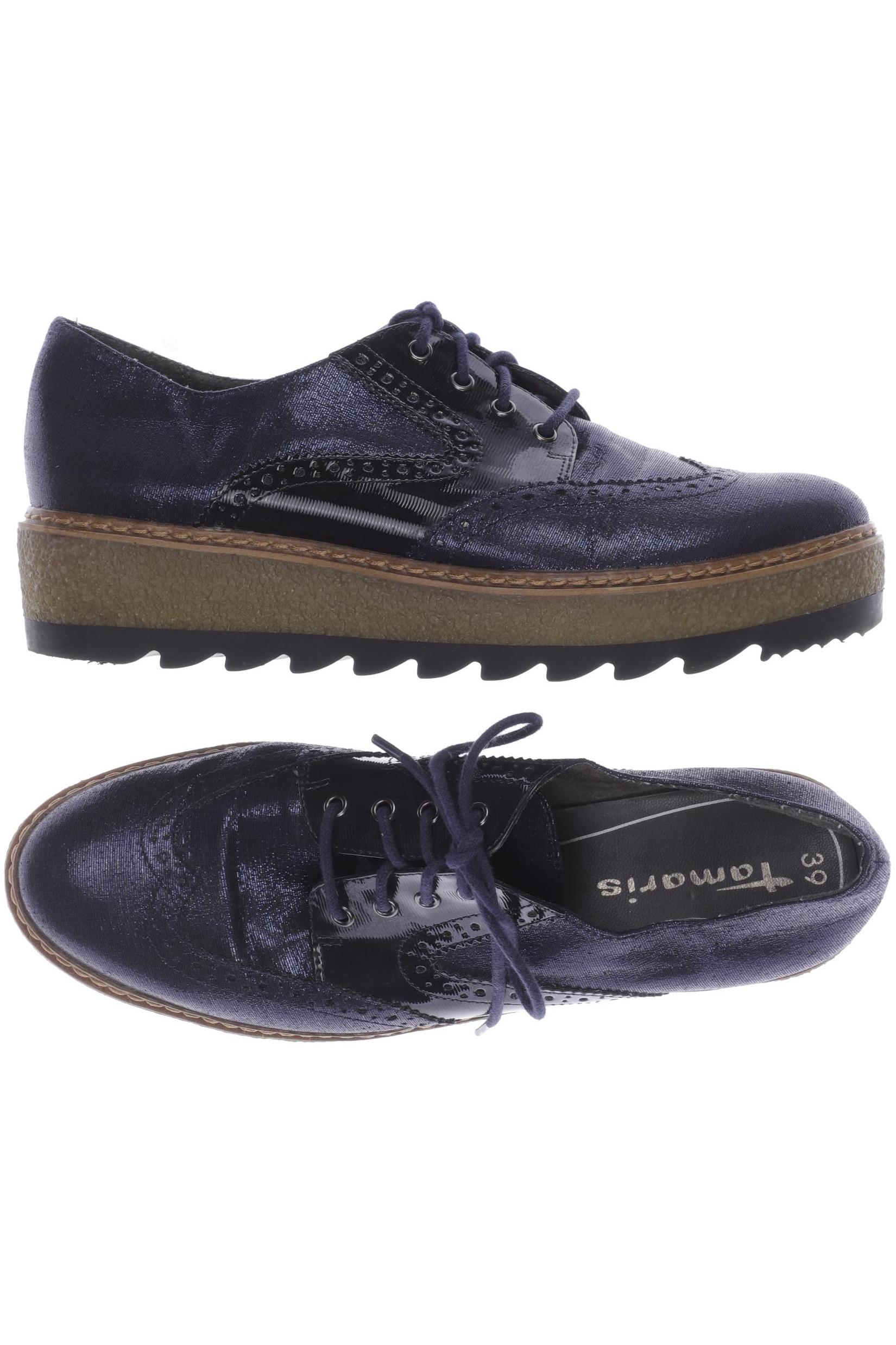 

Tamaris Damen Halbschuh, marineblau, Gr. 39