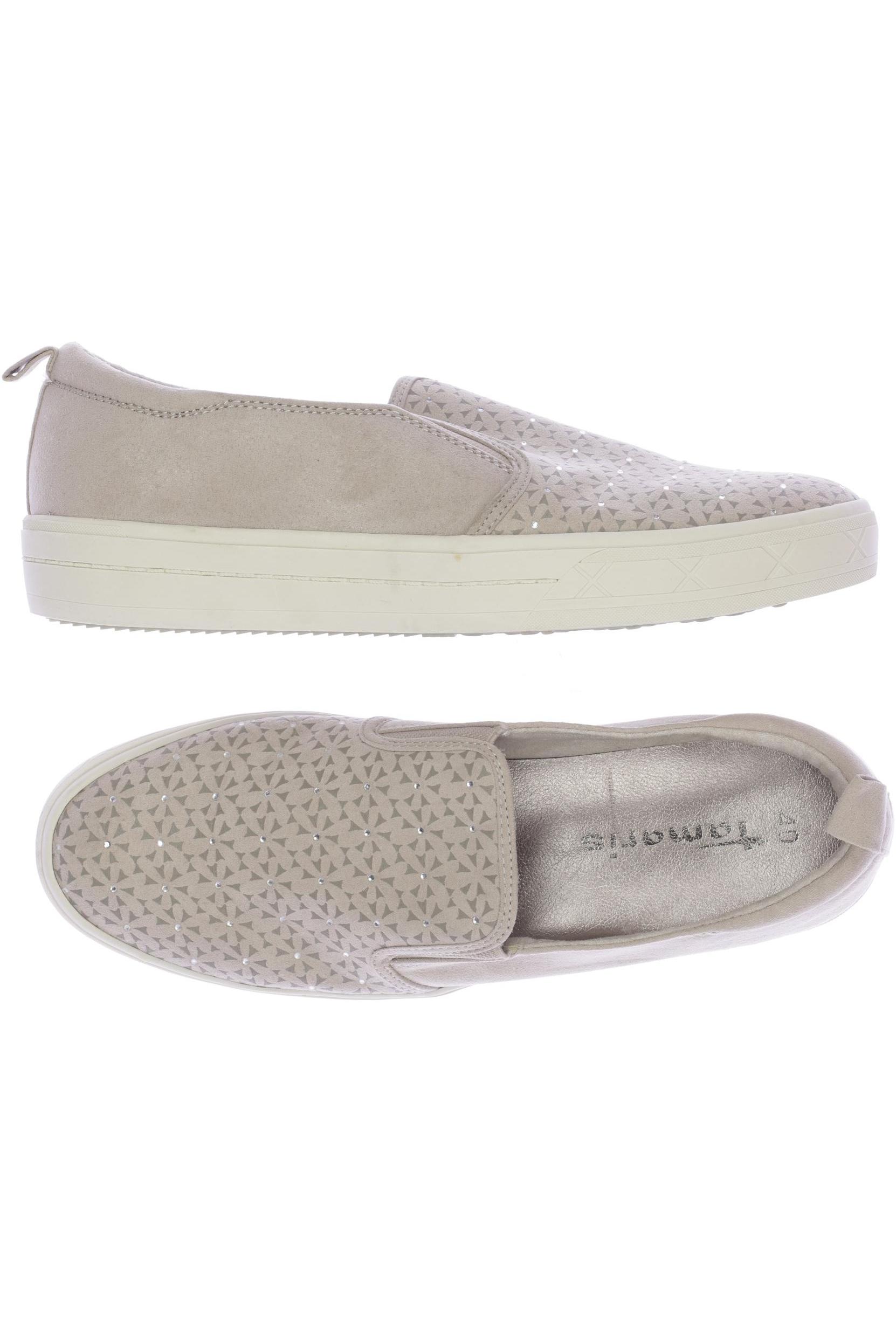 

Tamaris Damen Halbschuh, beige, Gr. 40