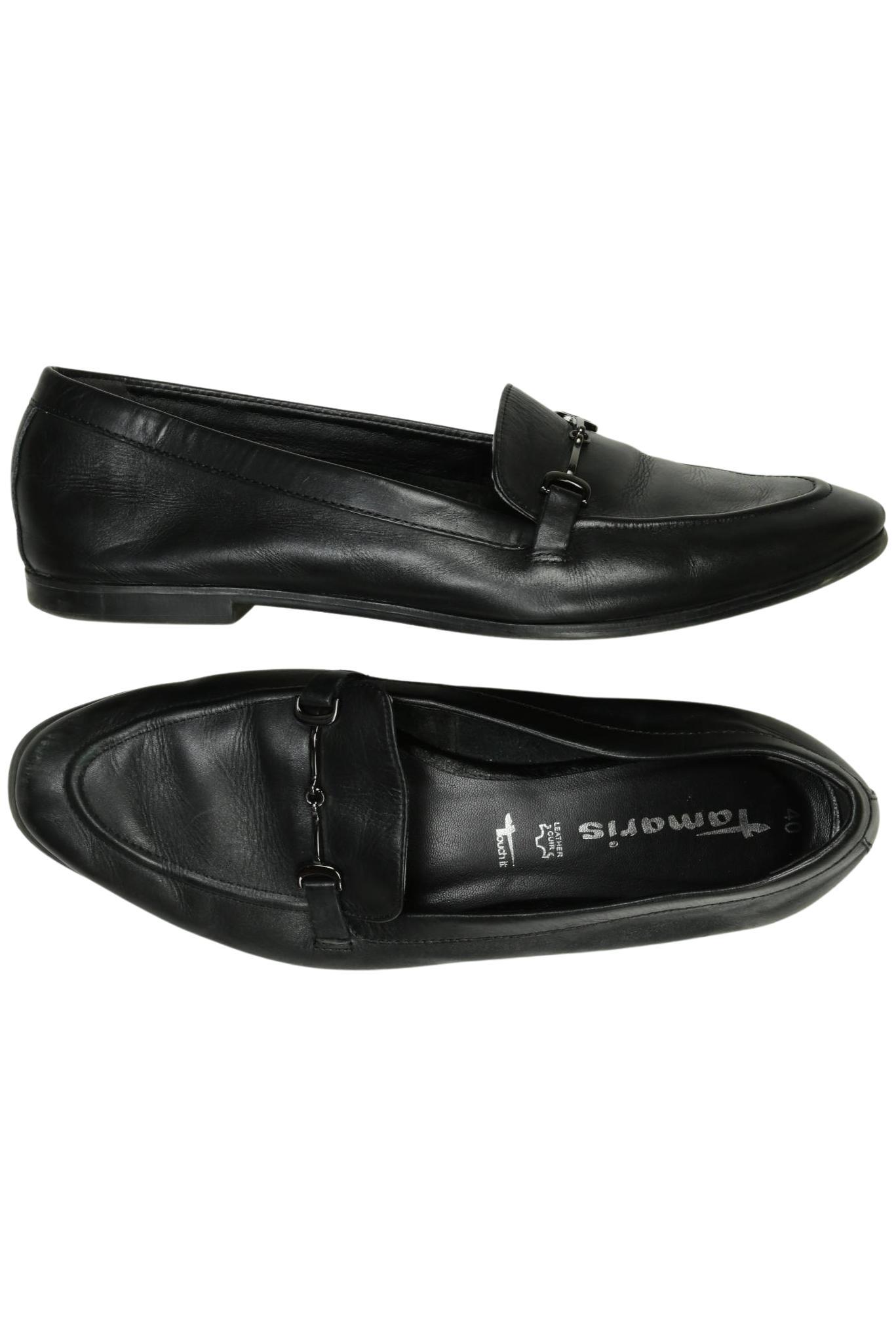 

Tamaris Damen Halbschuh, schwarz, Gr. 40