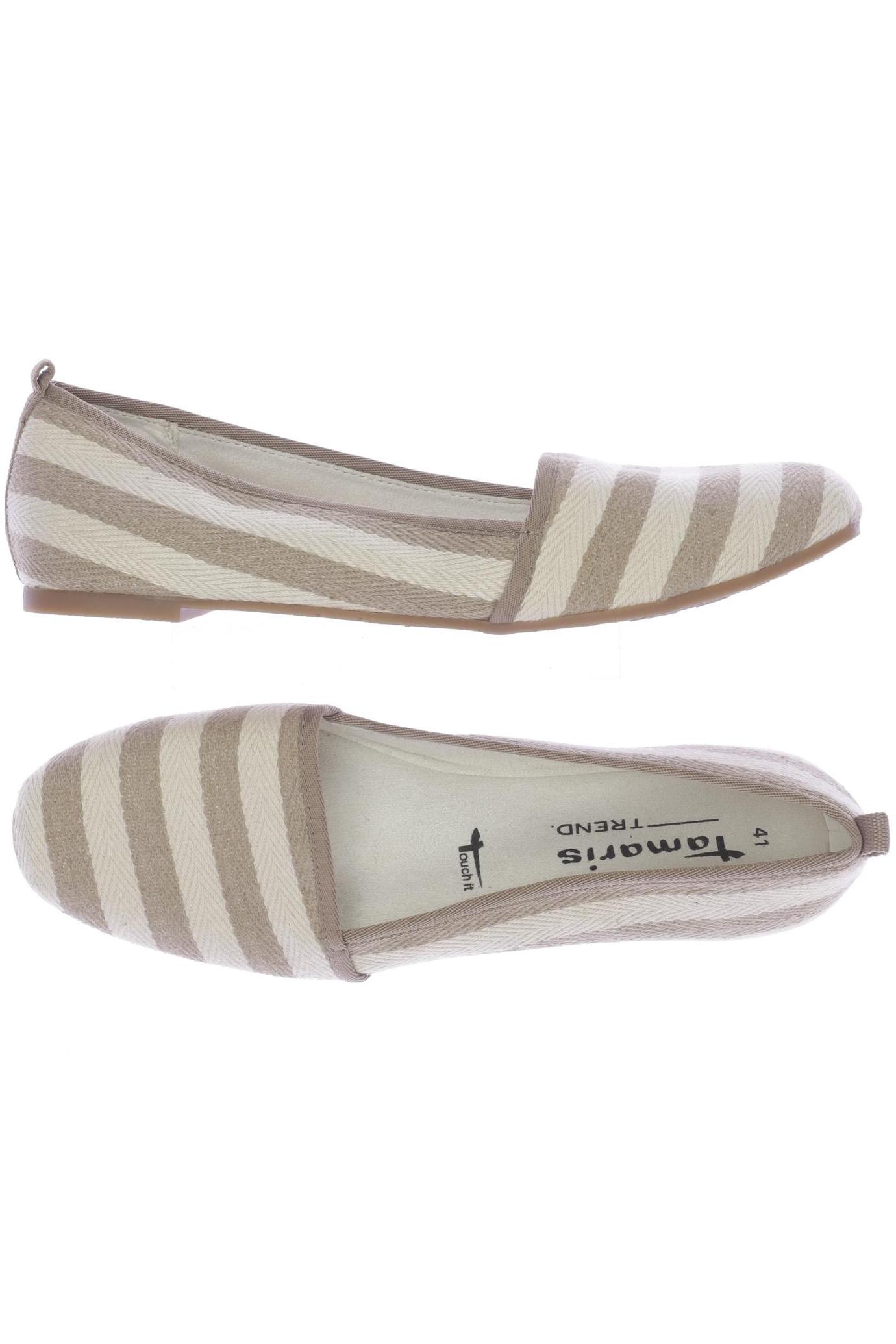 

Tamaris Damen Halbschuh, beige, Gr. 41