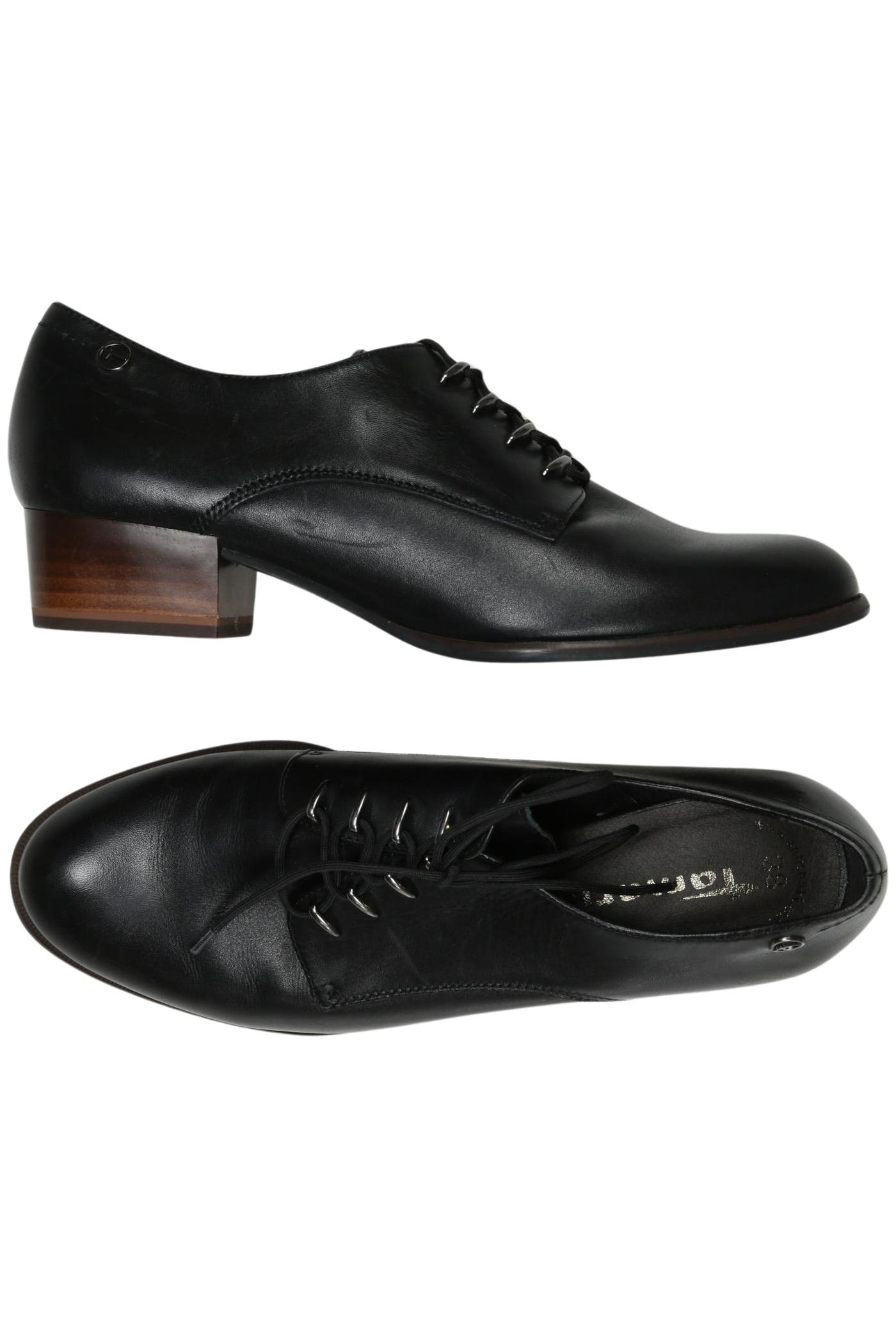 

Tamaris Damen Halbschuh, schwarz, Gr. 38