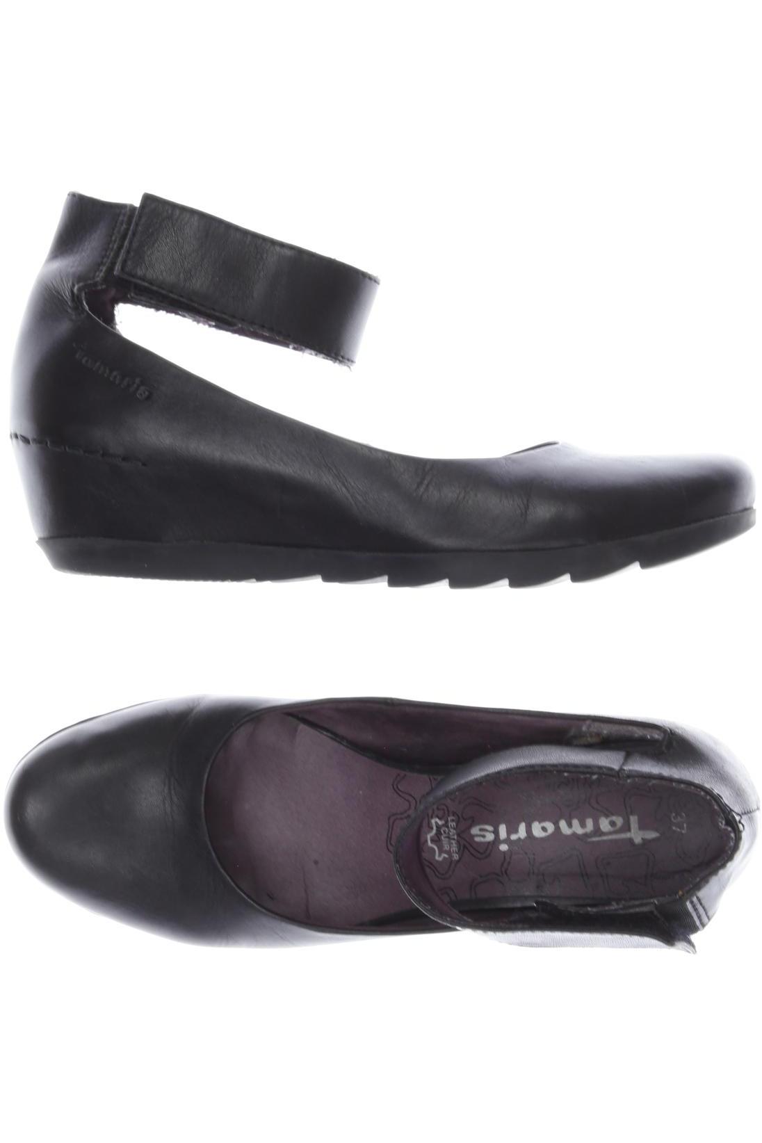 

Tamaris Damen Halbschuh, schwarz, Gr. 37