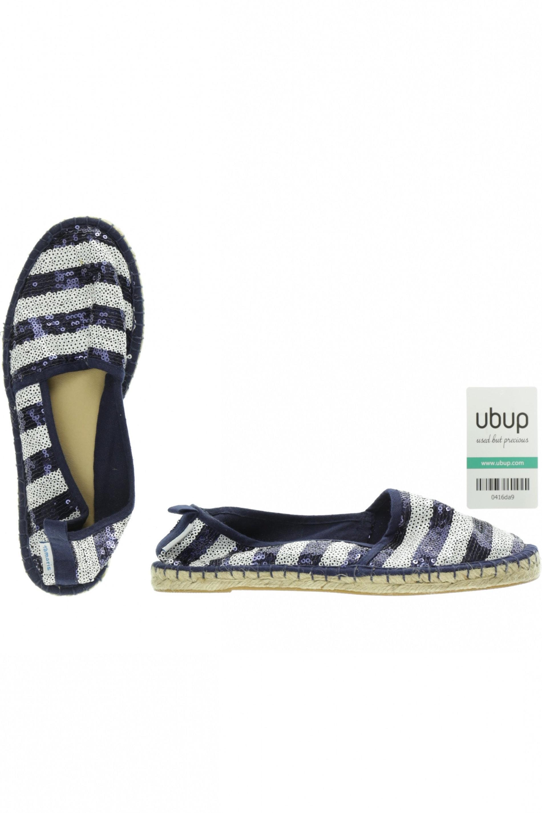 

Tamaris Damen Halbschuh, blau, Gr. 38