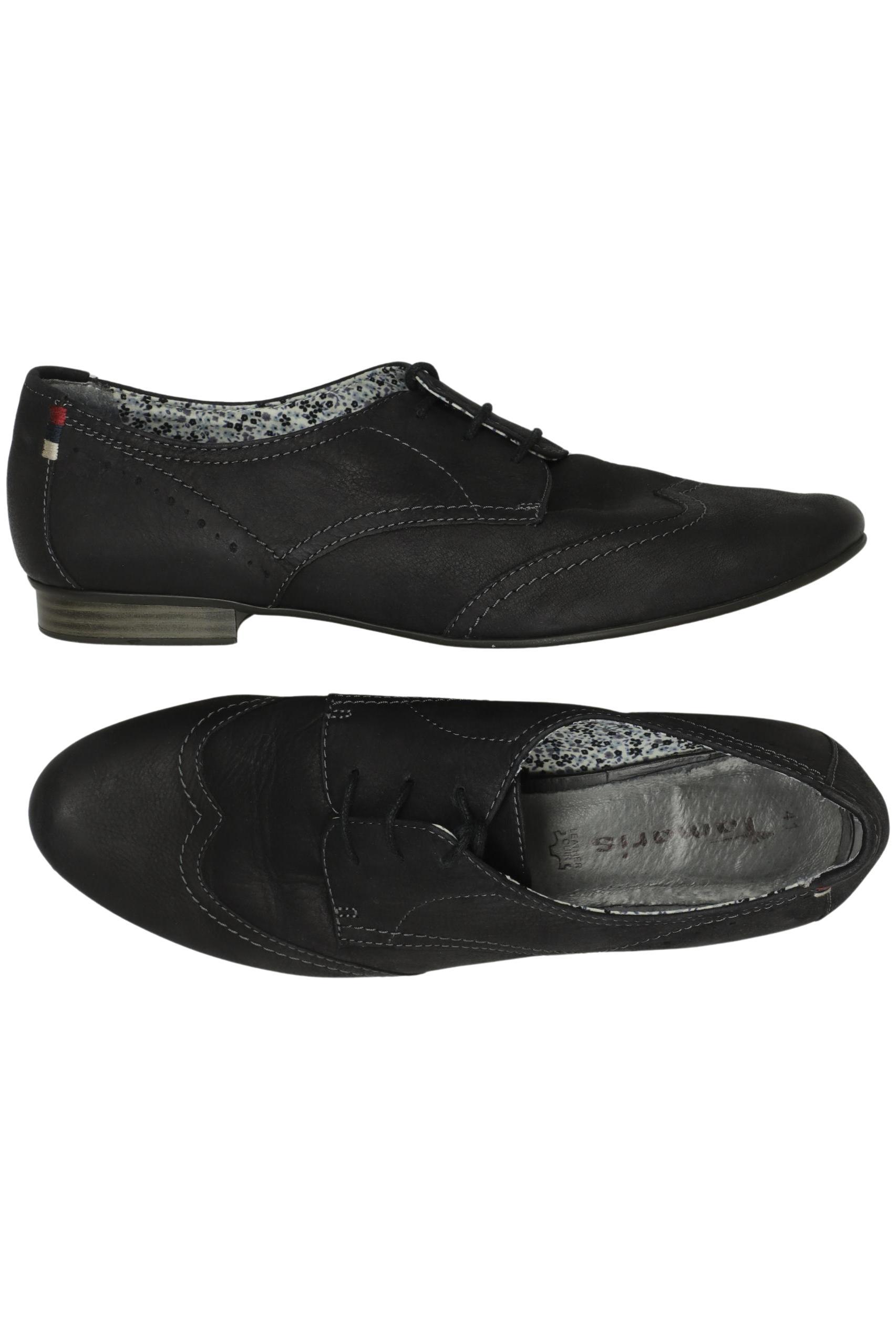 

Tamaris Damen Halbschuh, schwarz, Gr. 41