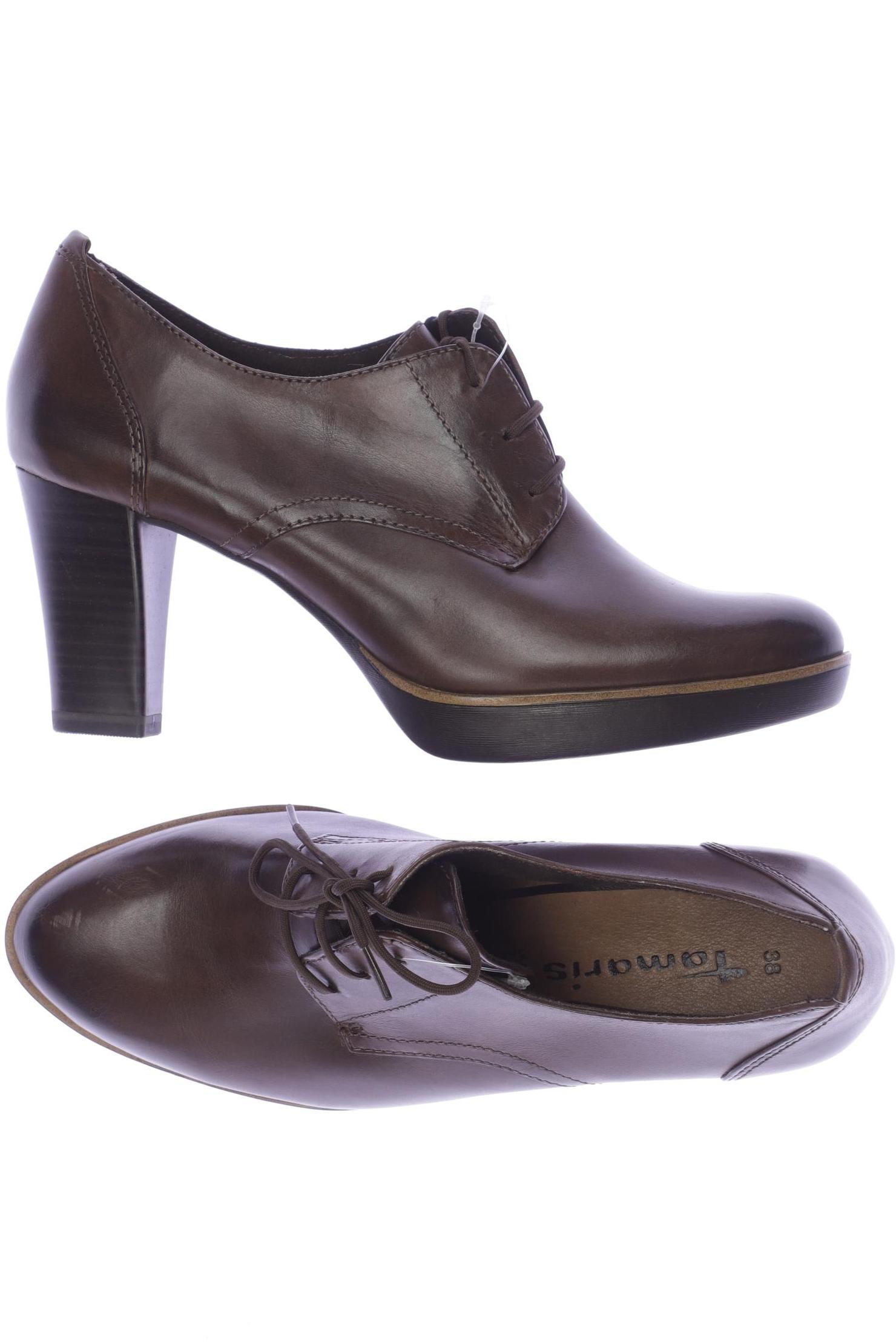 

Tamaris Damen Halbschuh, braun, Gr. 38
