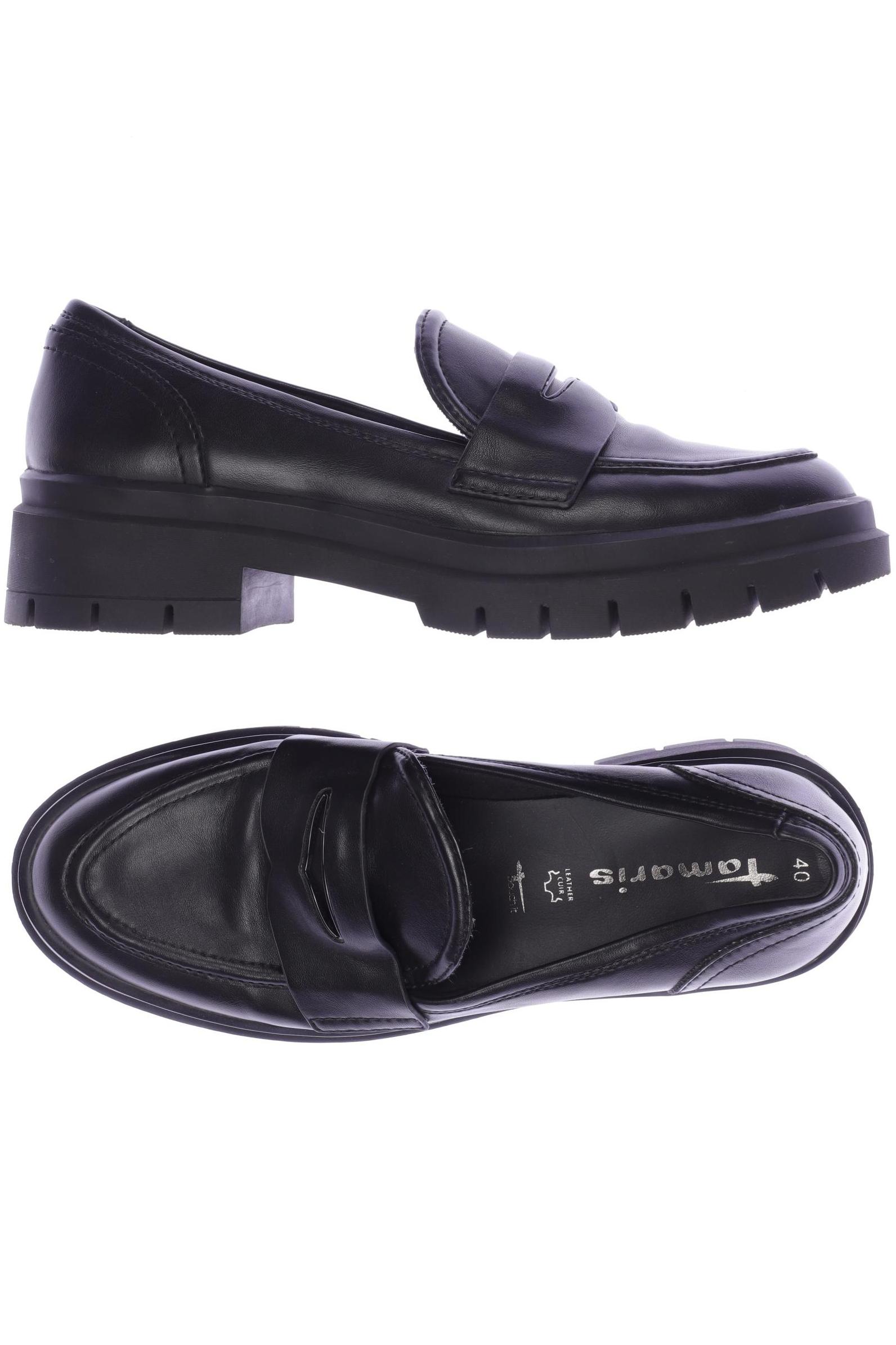 

Tamaris Damen Halbschuh, schwarz, Gr. 40