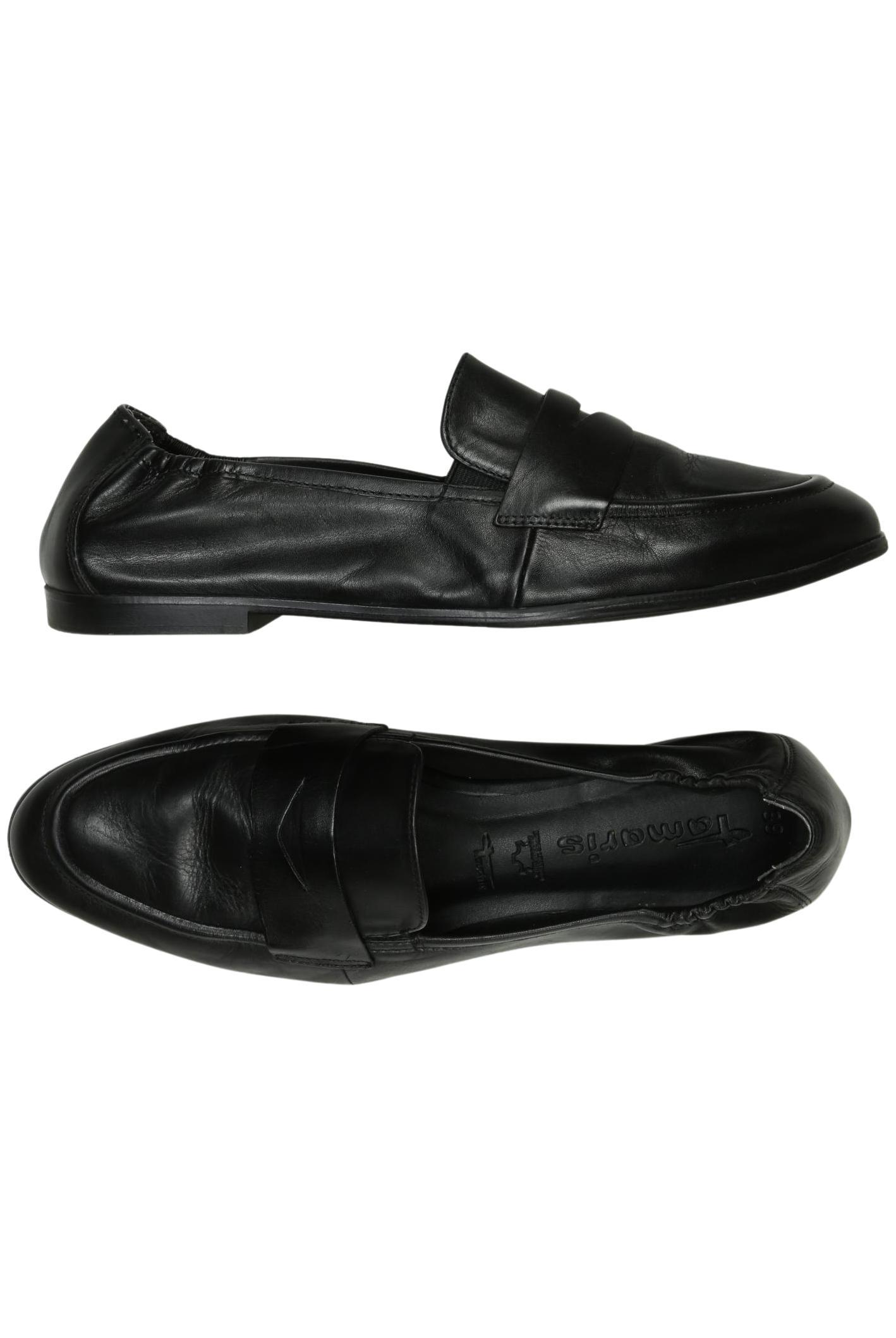 

Tamaris Damen Halbschuh, schwarz, Gr. 39