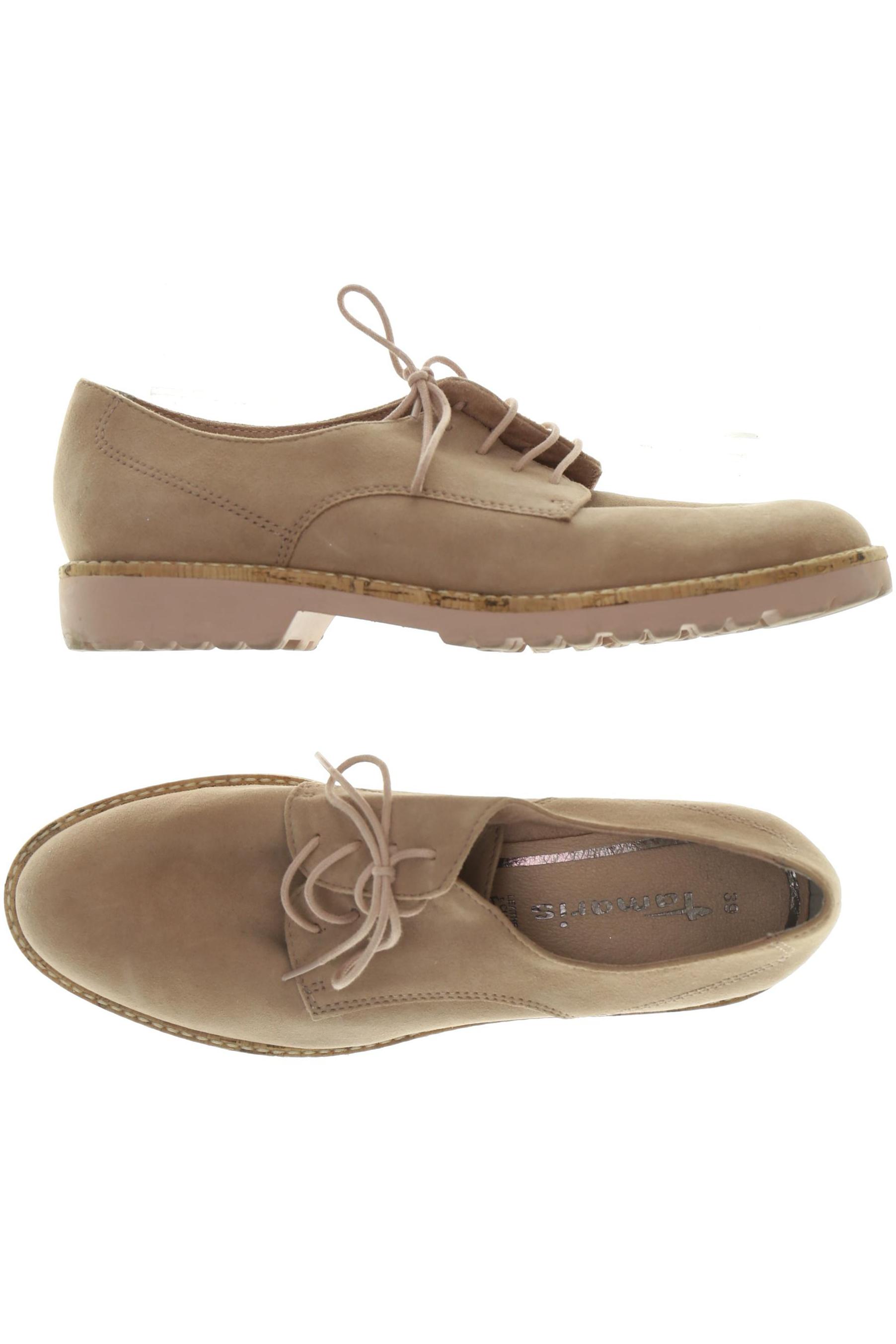 

Tamaris Damen Halbschuh, beige, Gr. 39
