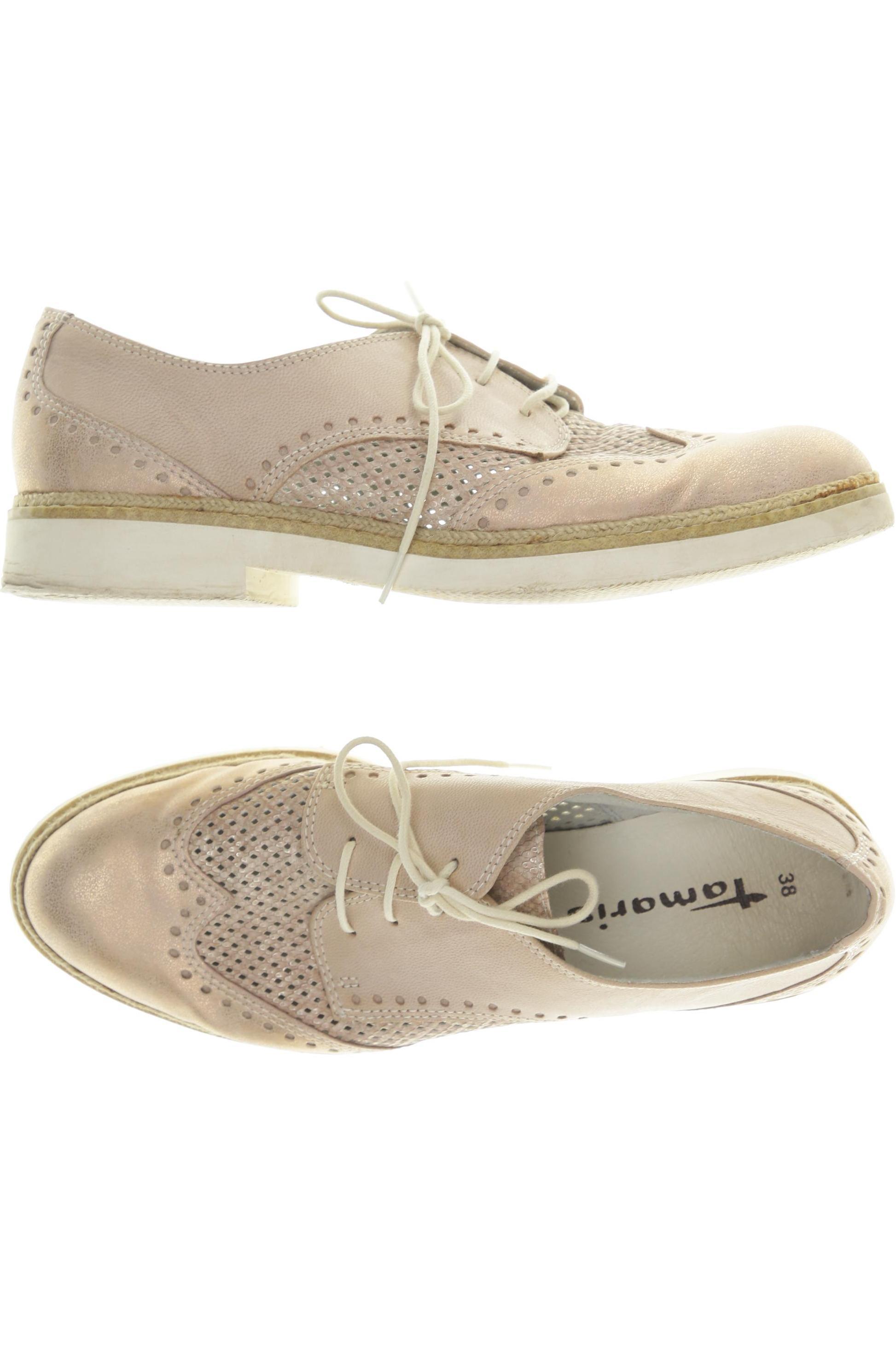 

Tamaris Damen Halbschuh, beige, Gr. 38
