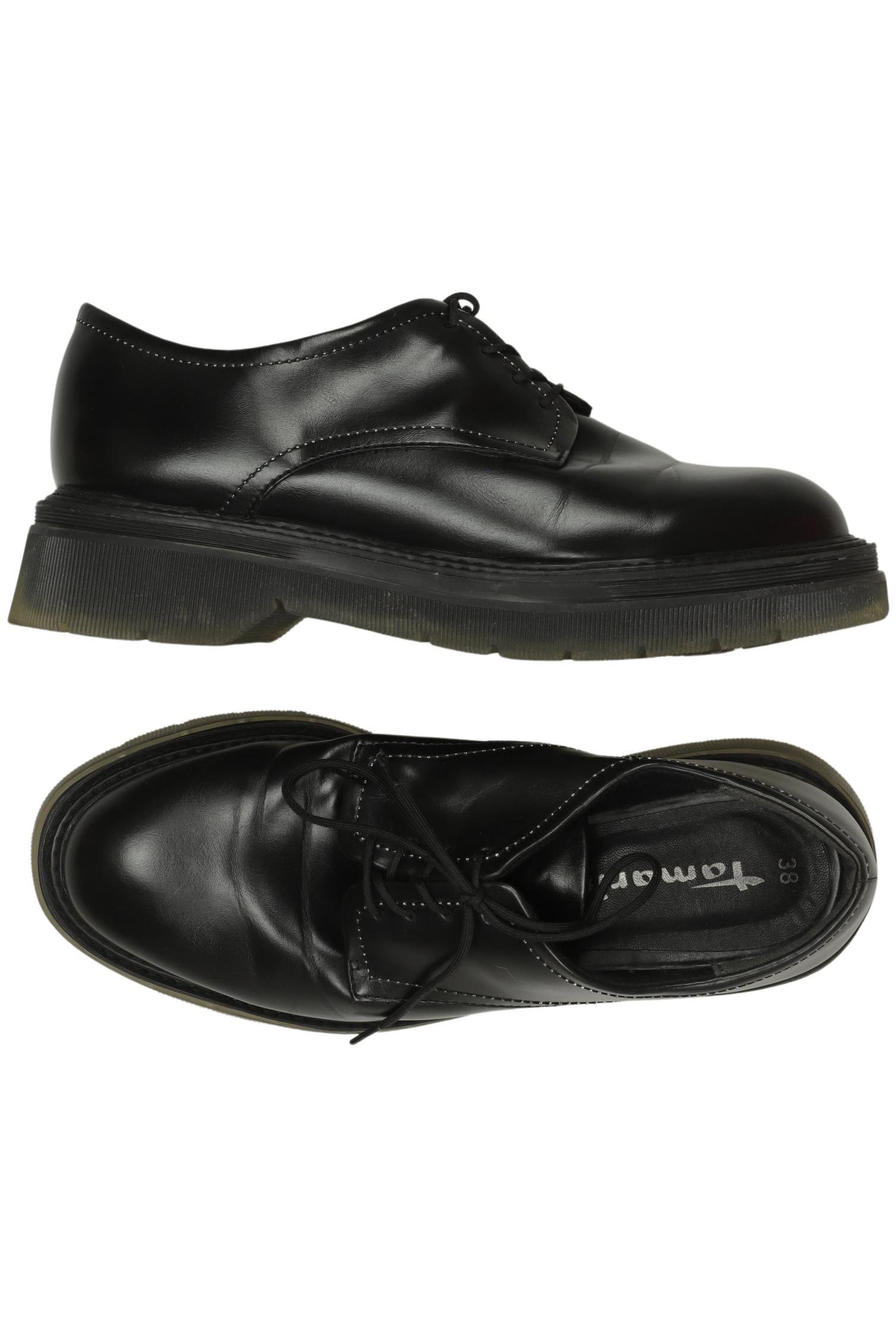 

Tamaris Damen Halbschuh, schwarz, Gr. 38