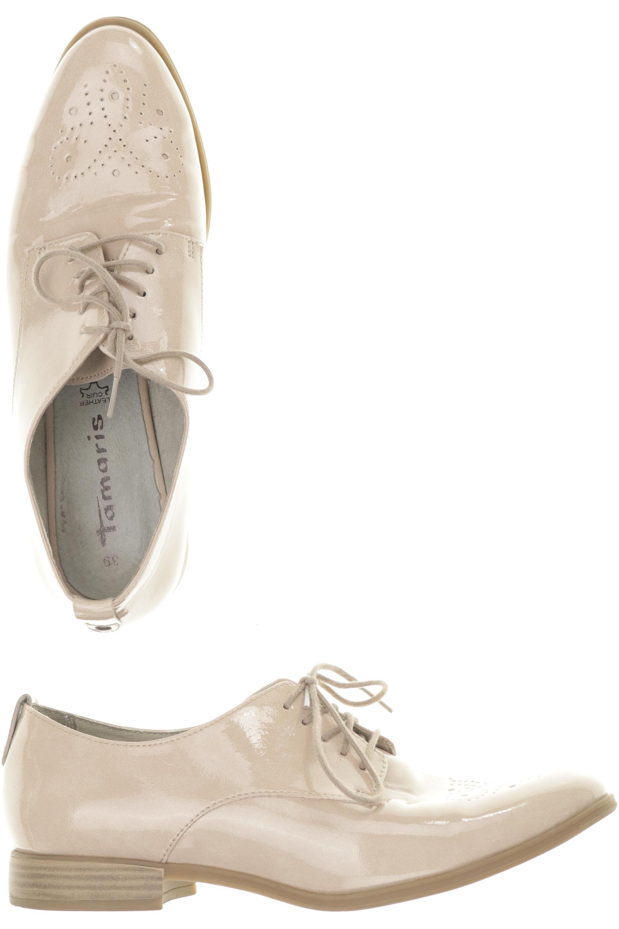

Tamaris Damen Halbschuh, beige, Gr. 39