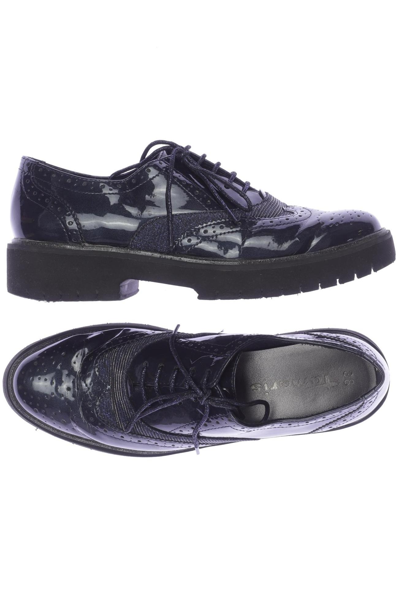 

Tamaris Damen Halbschuh, marineblau, Gr. 38