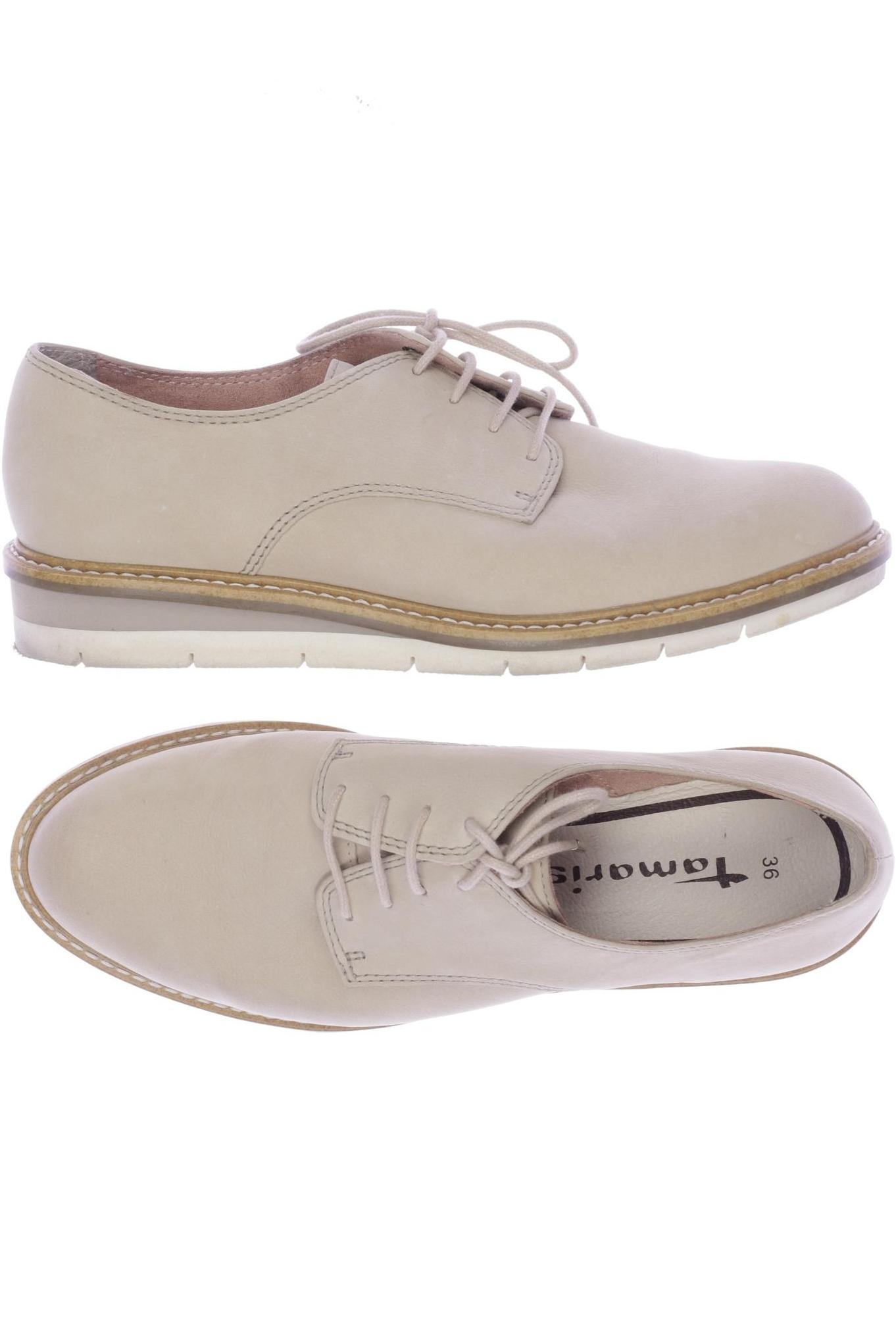 

Tamaris Damen Halbschuh, beige, Gr. 36