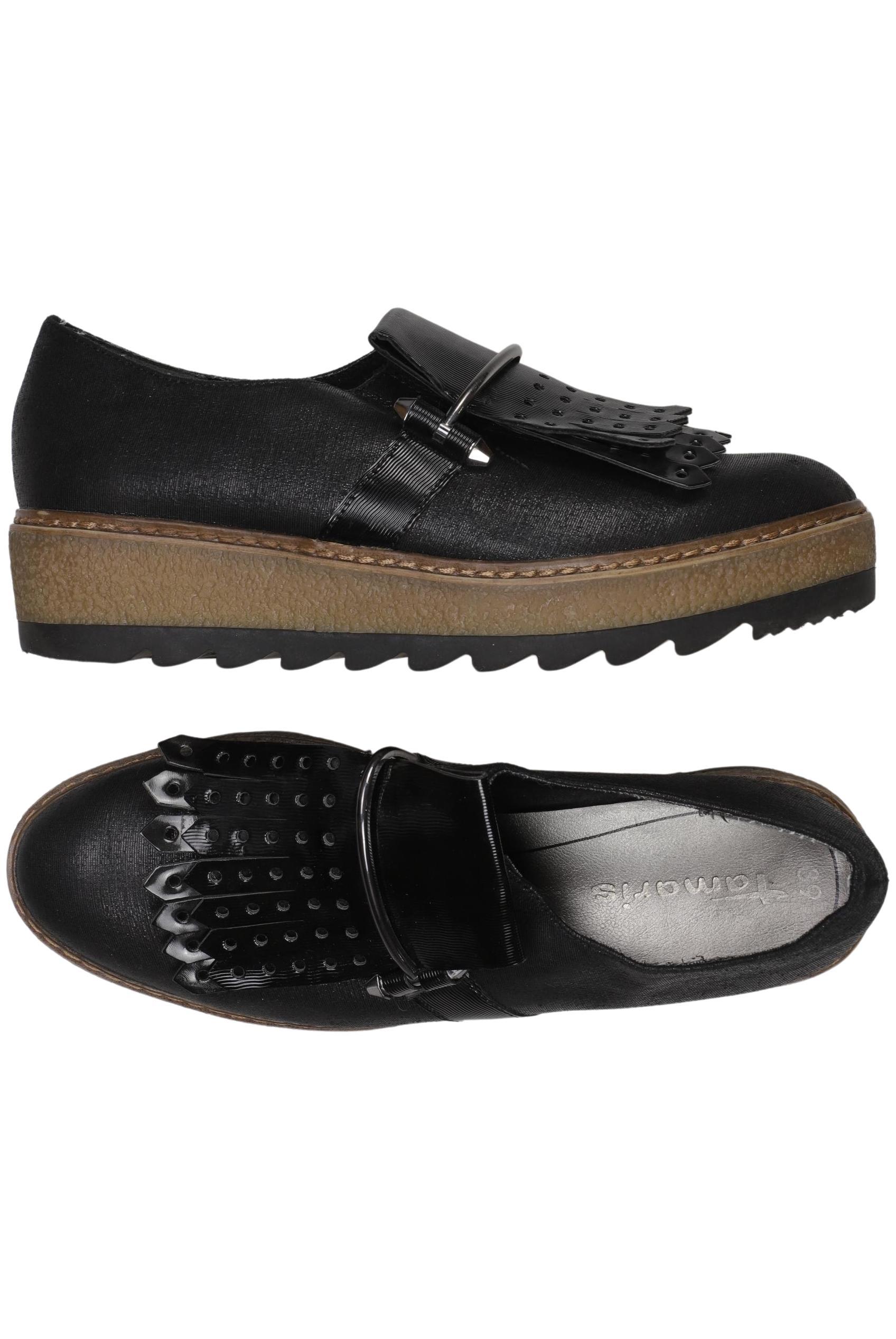 

Tamaris Damen Halbschuh, schwarz, Gr. 39