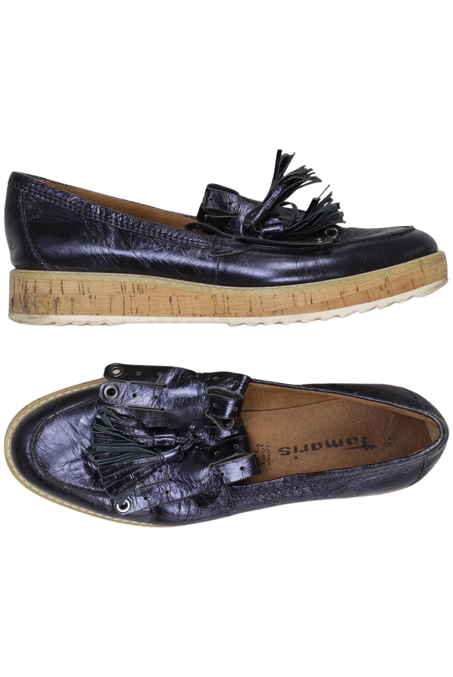 

Tamaris Damen Halbschuh, marineblau, Gr. 38