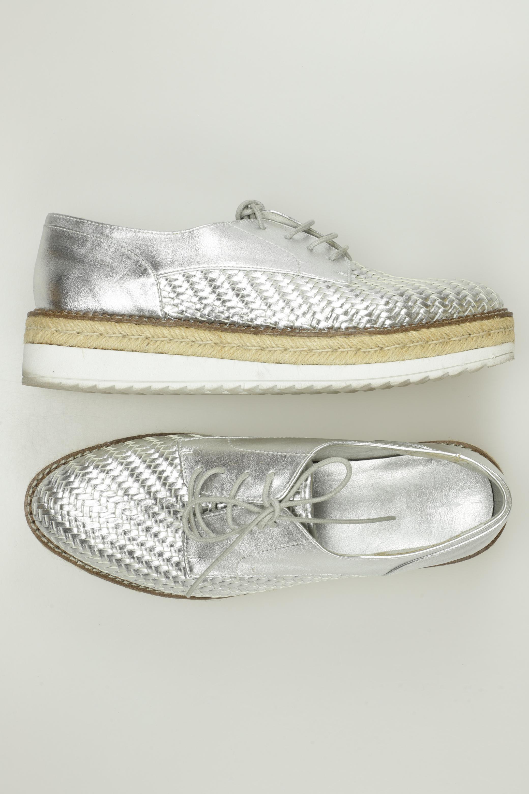 

Tamaris Damen Halbschuh, silber, Gr. 41