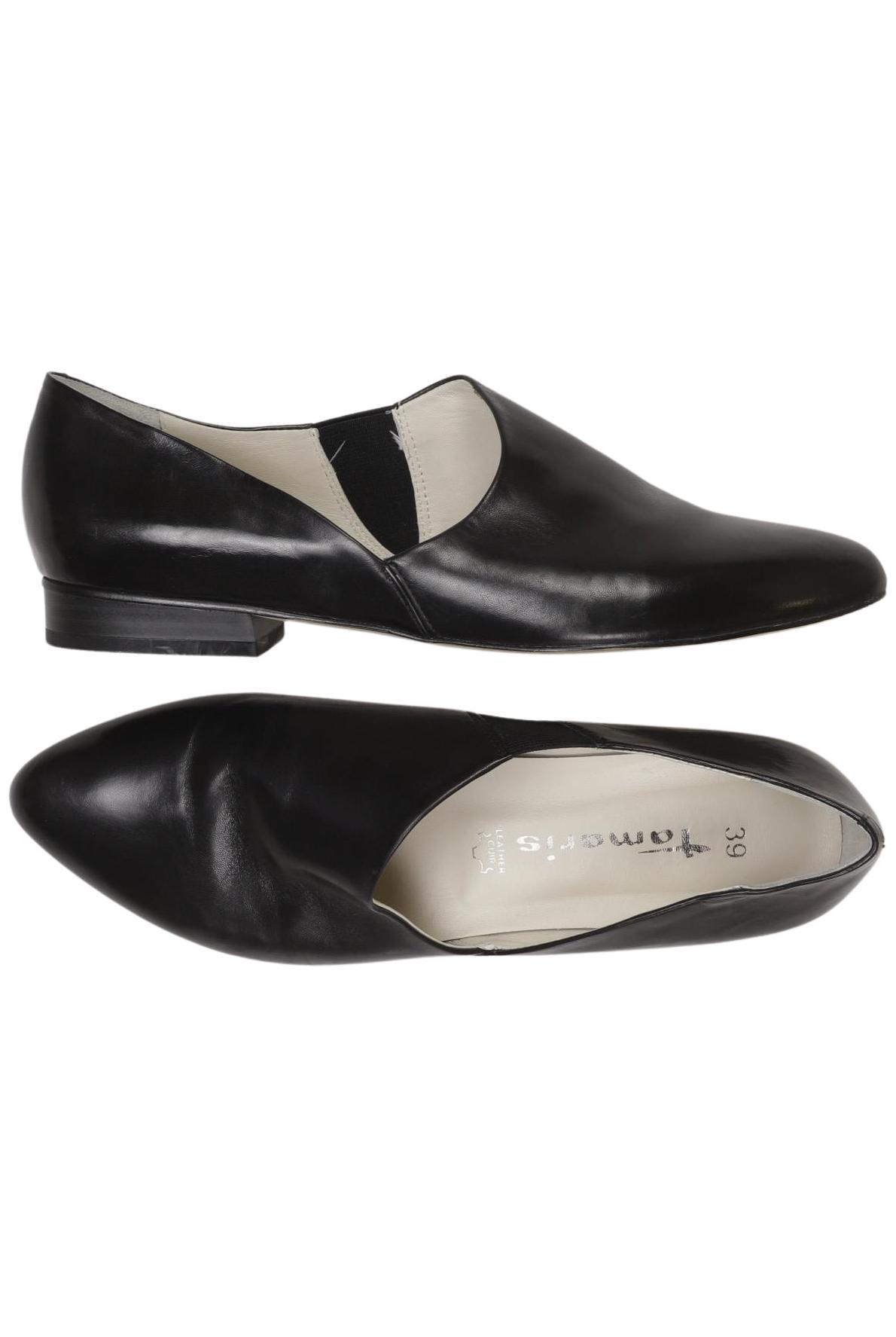 

Tamaris Damen Halbschuh, schwarz, Gr. 39