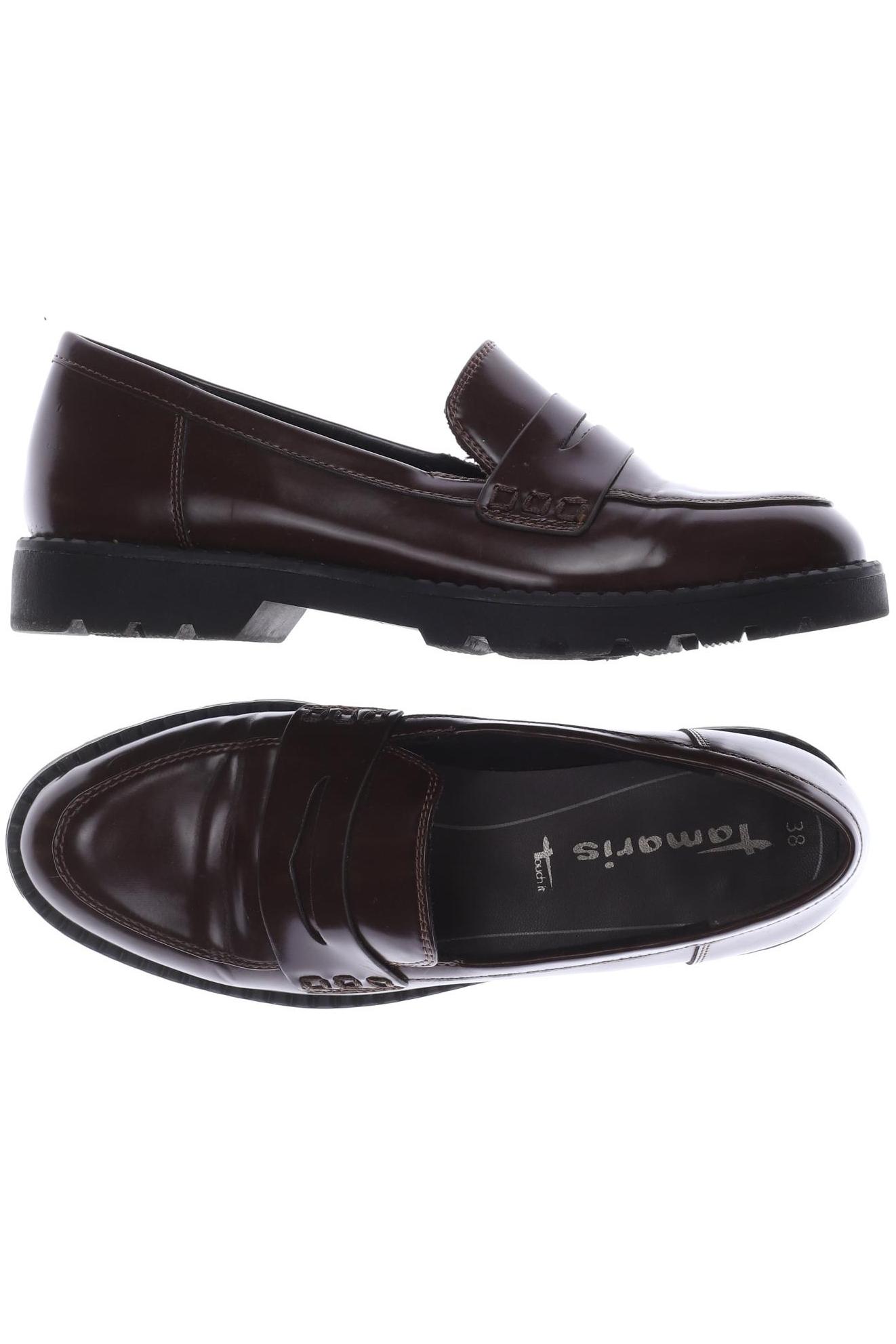 

Tamaris Damen Halbschuh, braun, Gr. 38