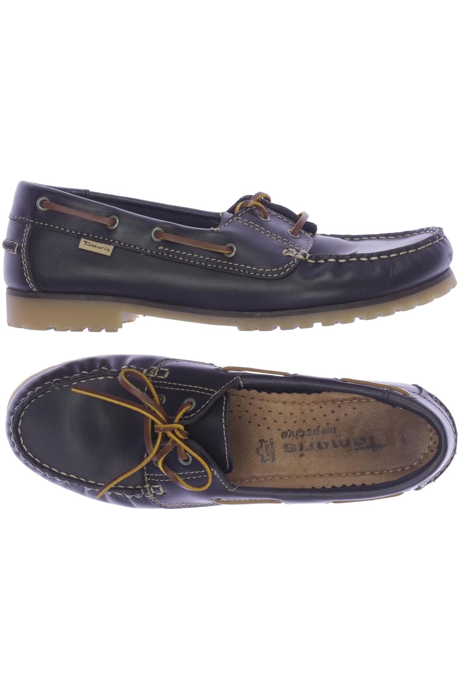 

Tamaris Damen Halbschuh, marineblau, Gr. 39