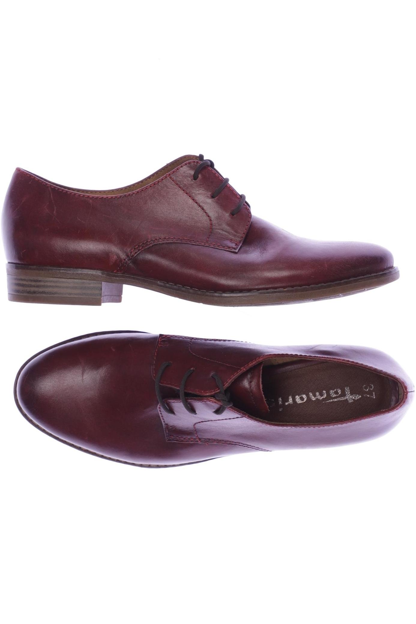 

Tamaris Damen Halbschuh, bordeaux, Gr. 37