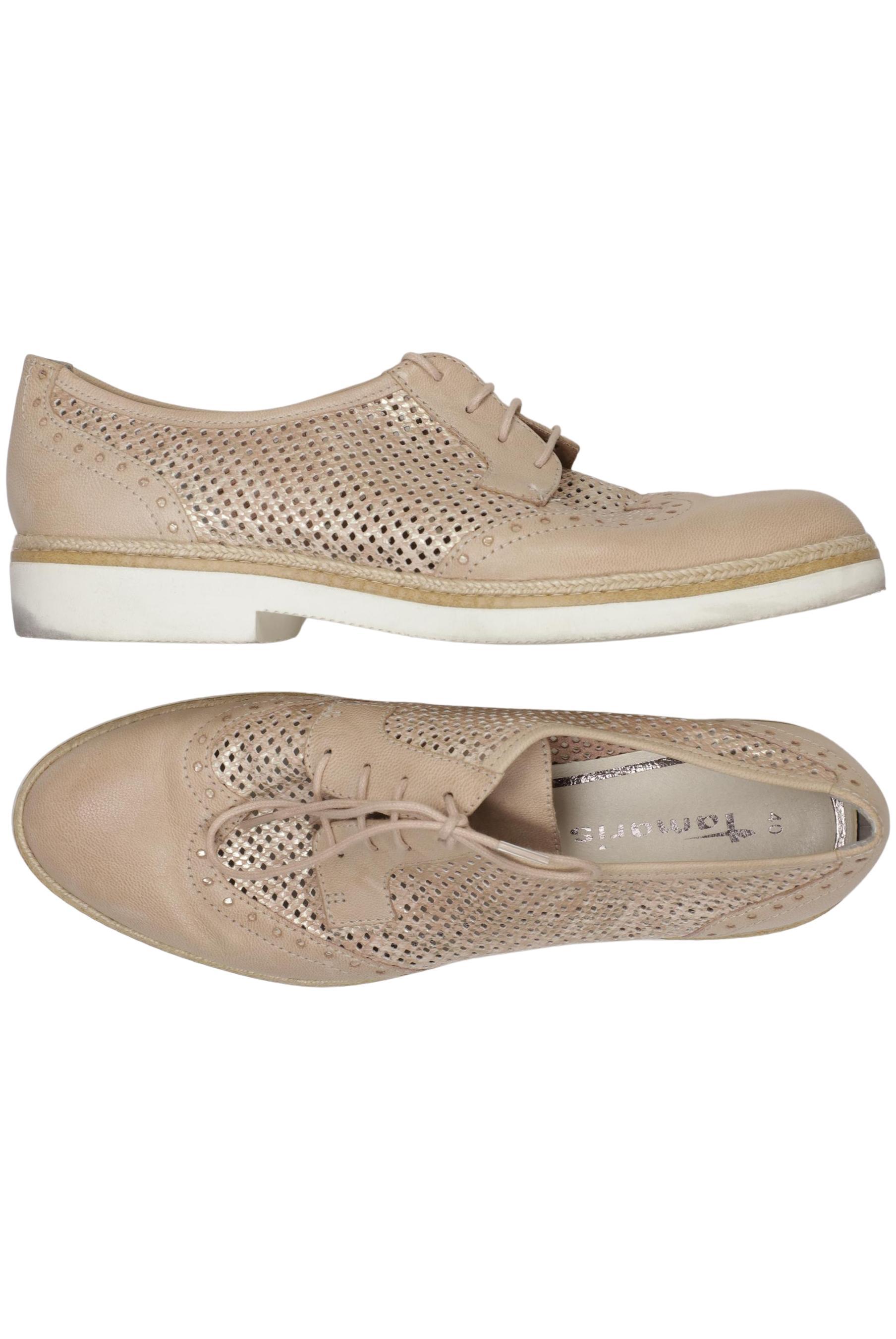 

Tamaris Damen Halbschuh, beige, Gr. 40