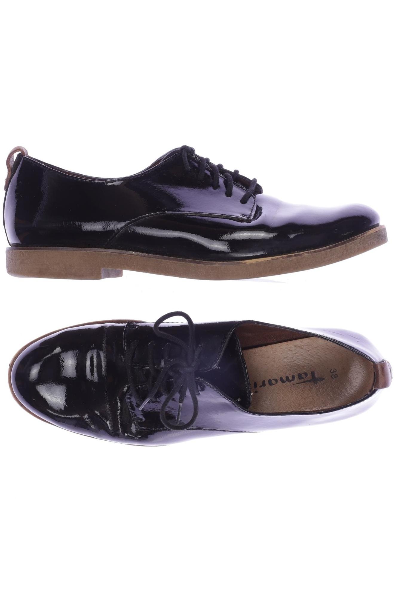 

Tamaris Damen Halbschuh, schwarz, Gr. 38
