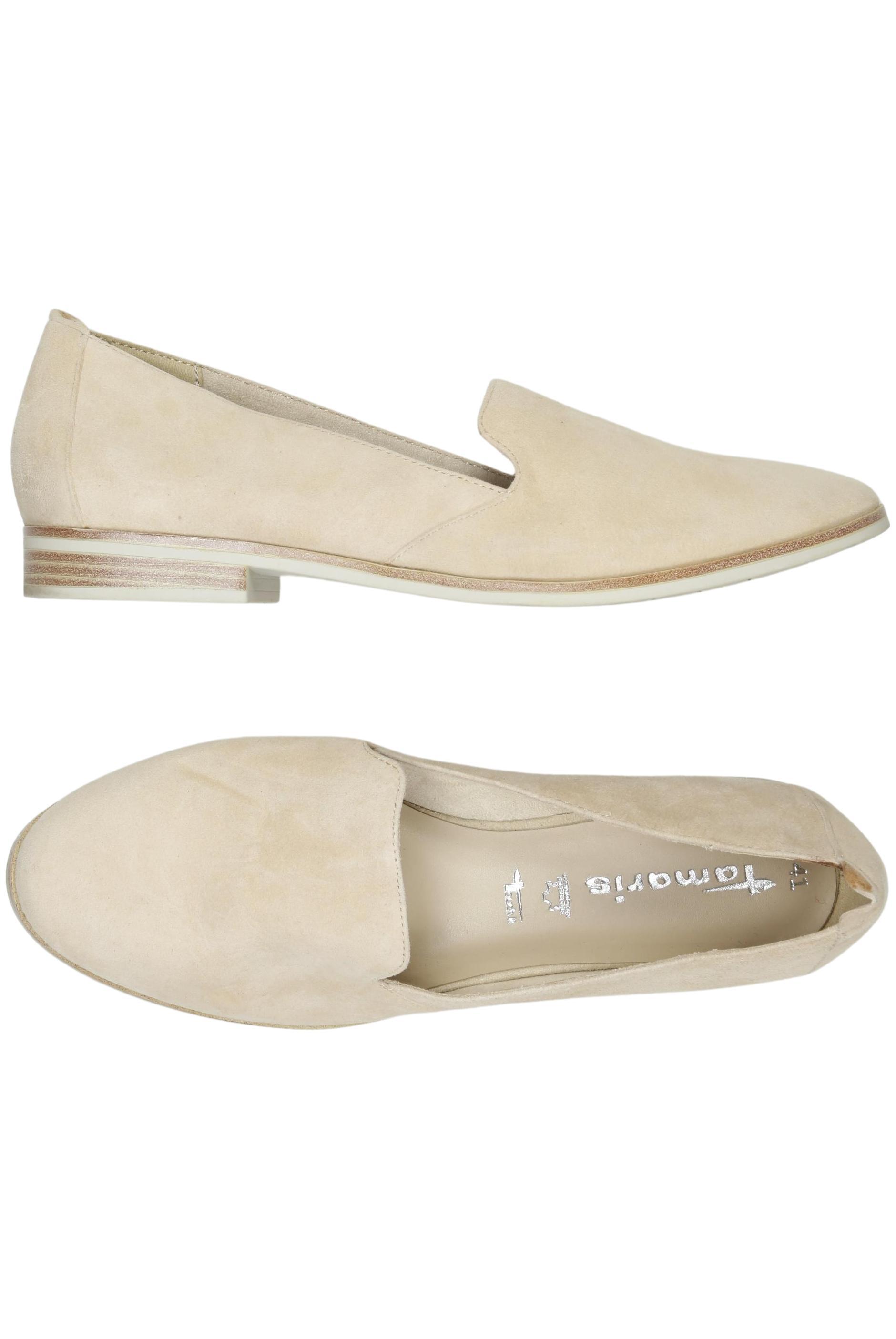 

Tamaris Damen Halbschuh, beige, Gr. 41