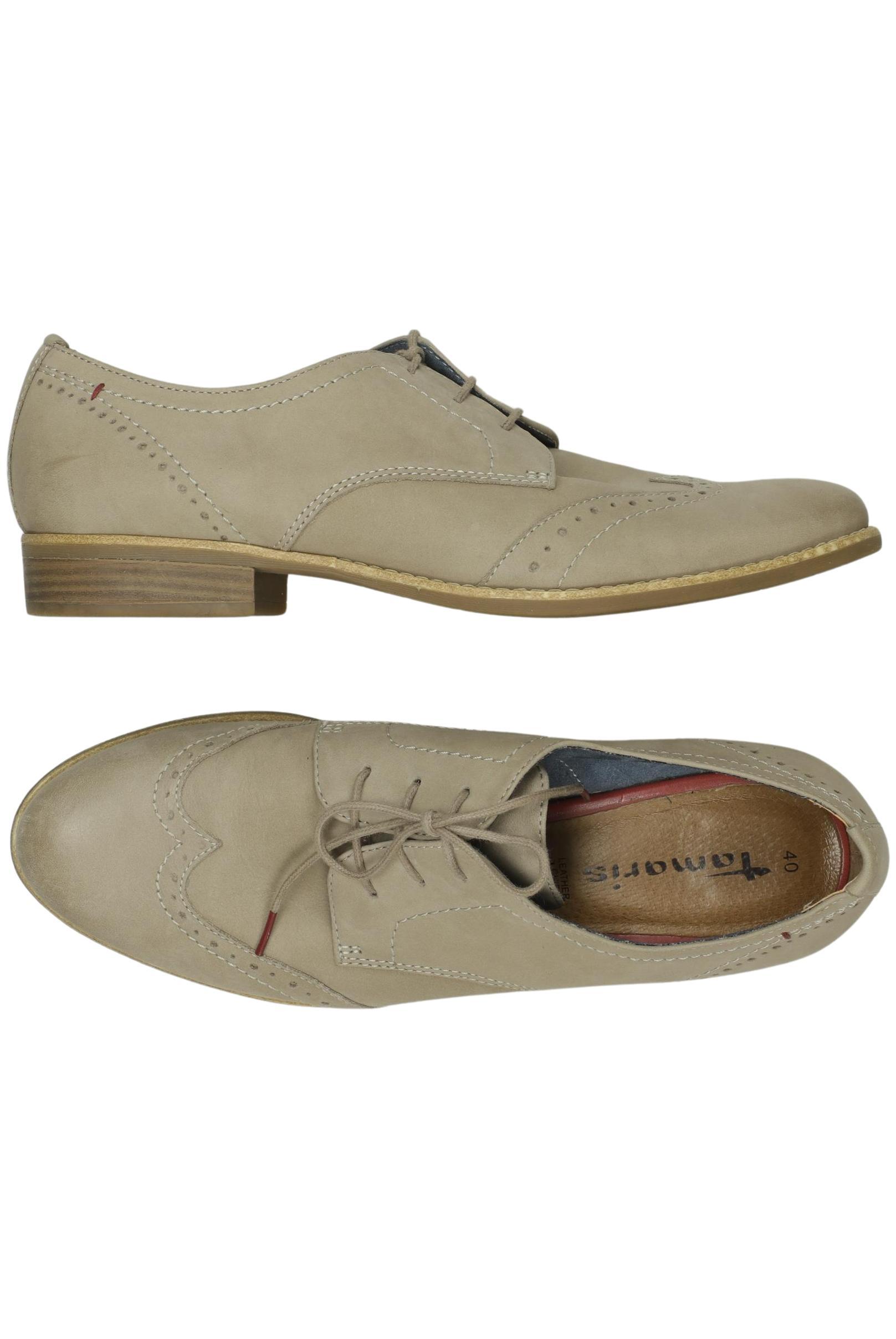 

Tamaris Damen Halbschuh, beige, Gr. 40