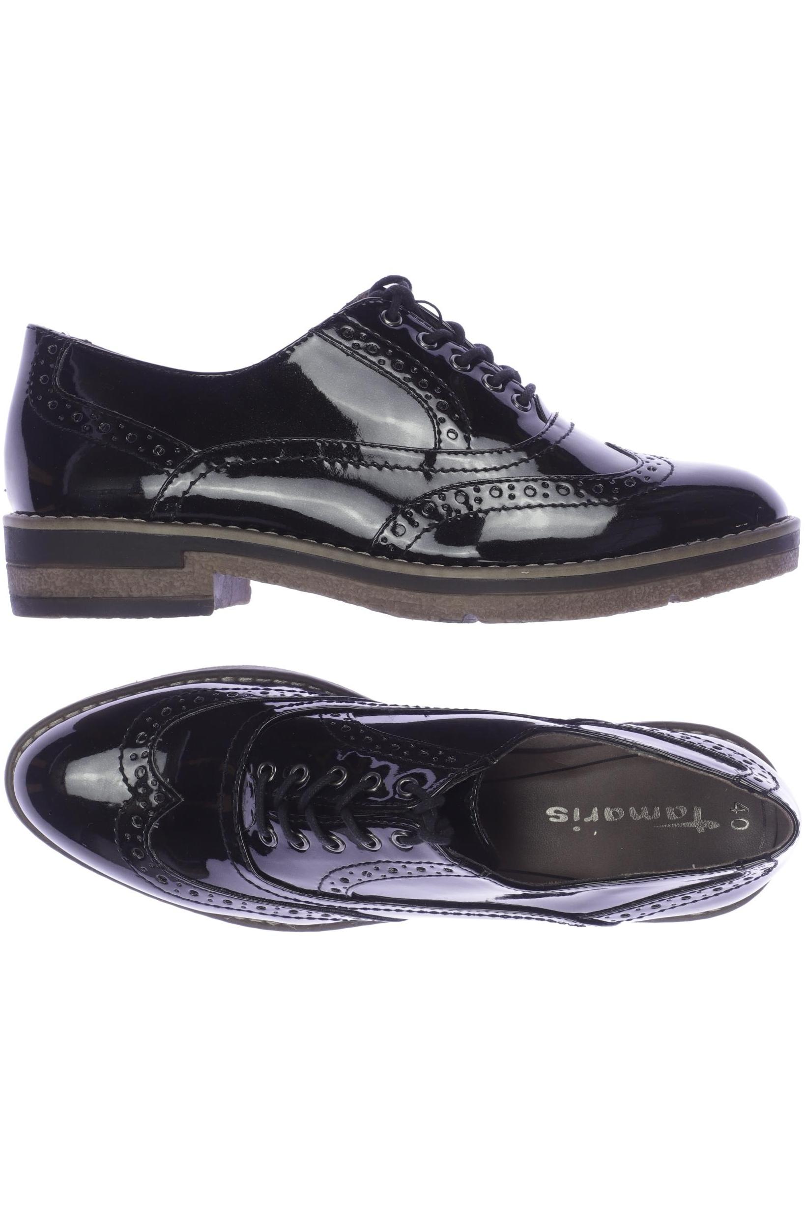 

Tamaris Damen Halbschuh, schwarz, Gr. 40