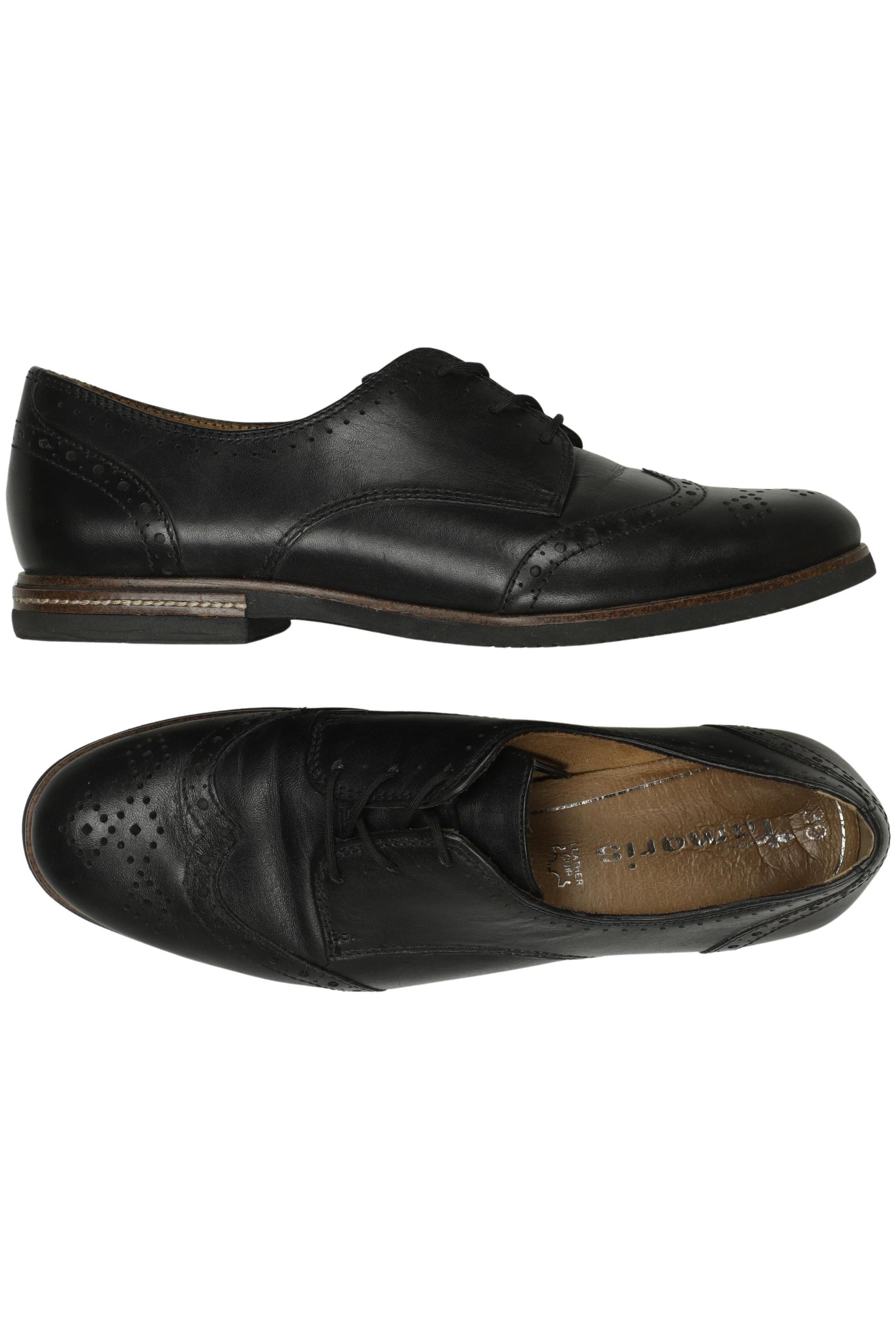 

Tamaris Damen Halbschuh, schwarz, Gr. 39