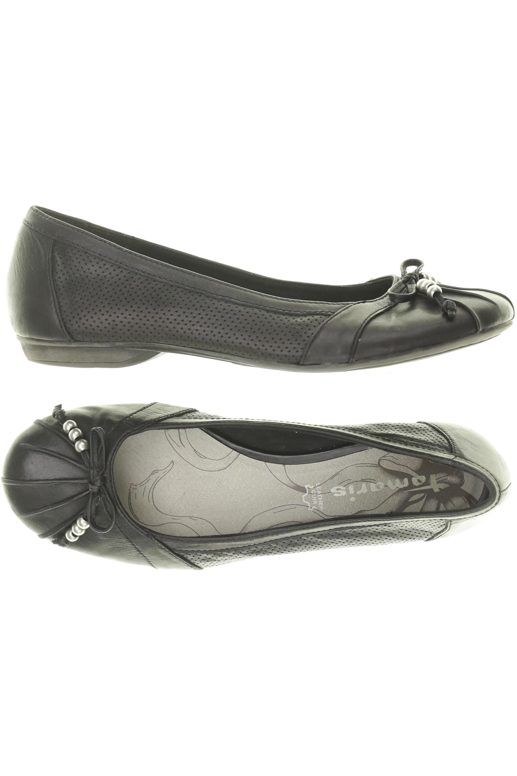 

Tamaris Damen Ballerinas, schwarz, Gr. 38