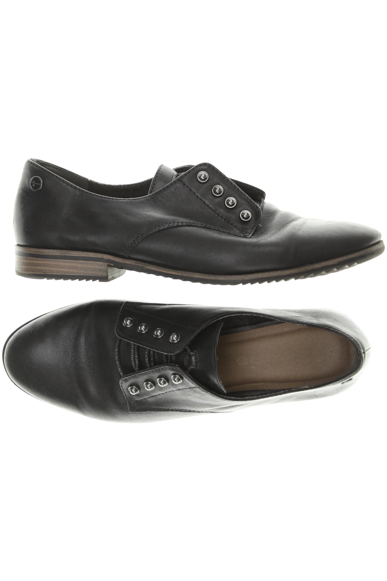 

Tamaris Damen Halbschuh, schwarz, Gr. 37