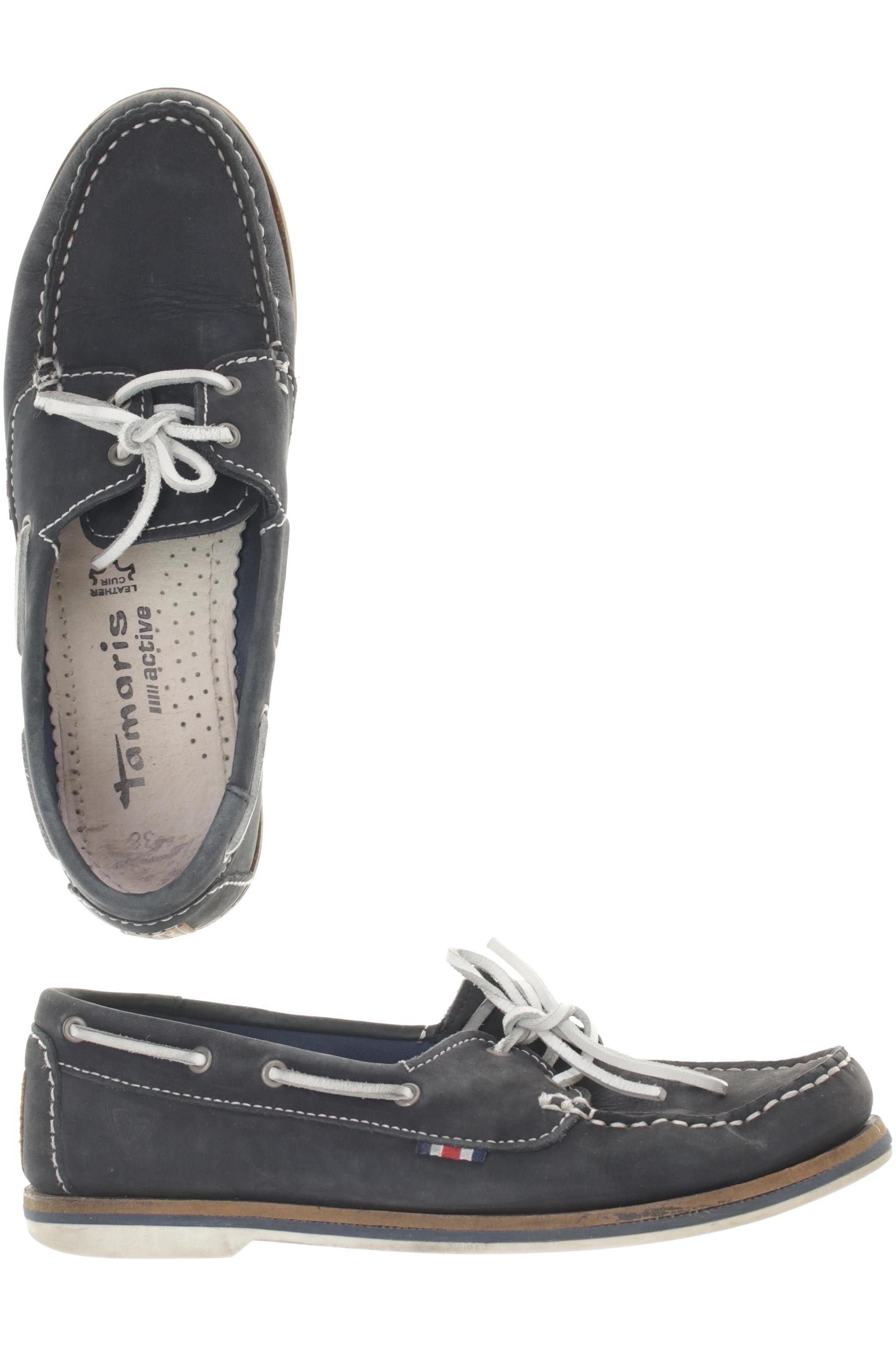 

Tamaris Damen Halbschuh, blau, Gr. 38