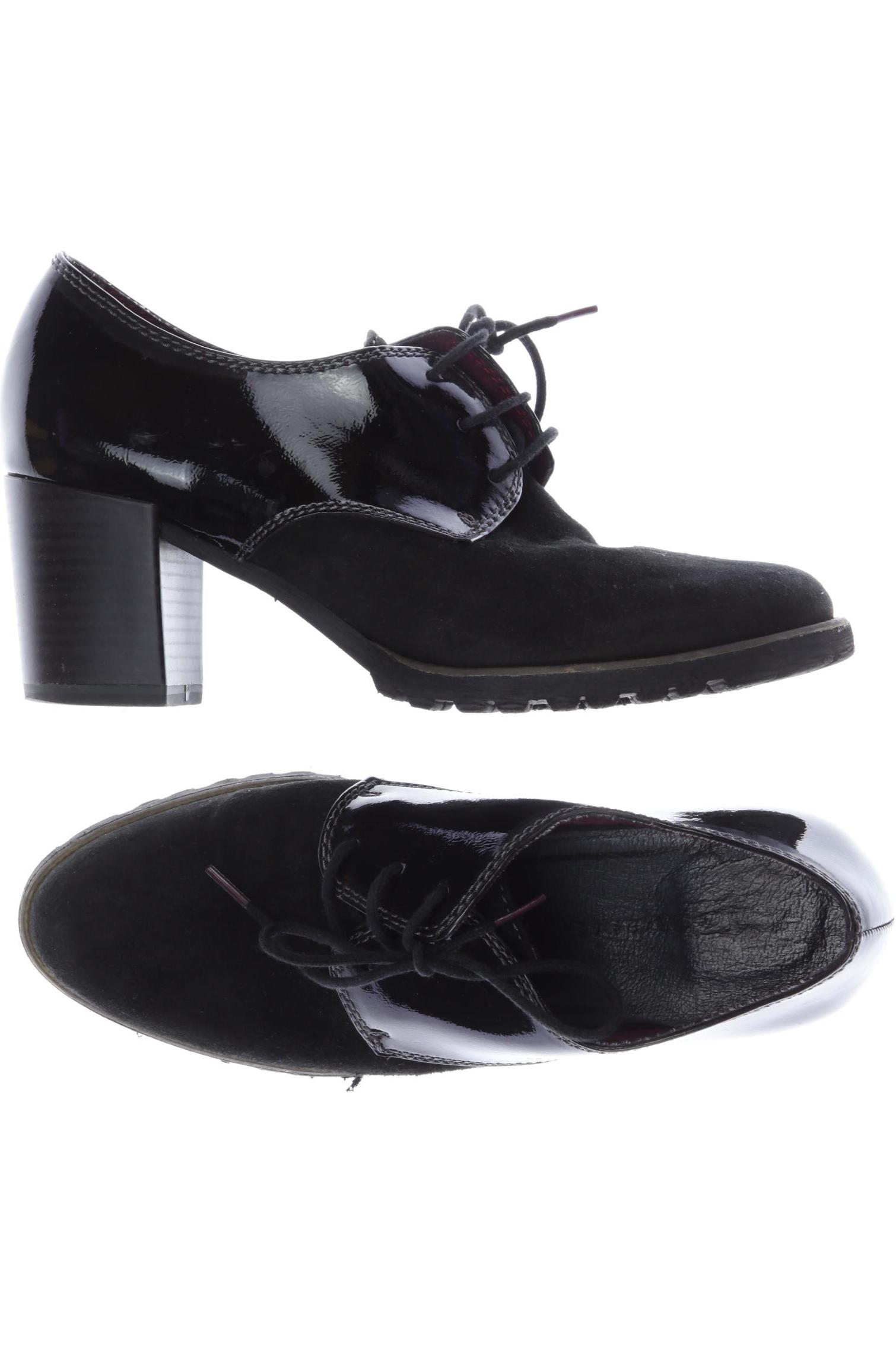 

Tamaris Damen Halbschuh, schwarz, Gr. 38