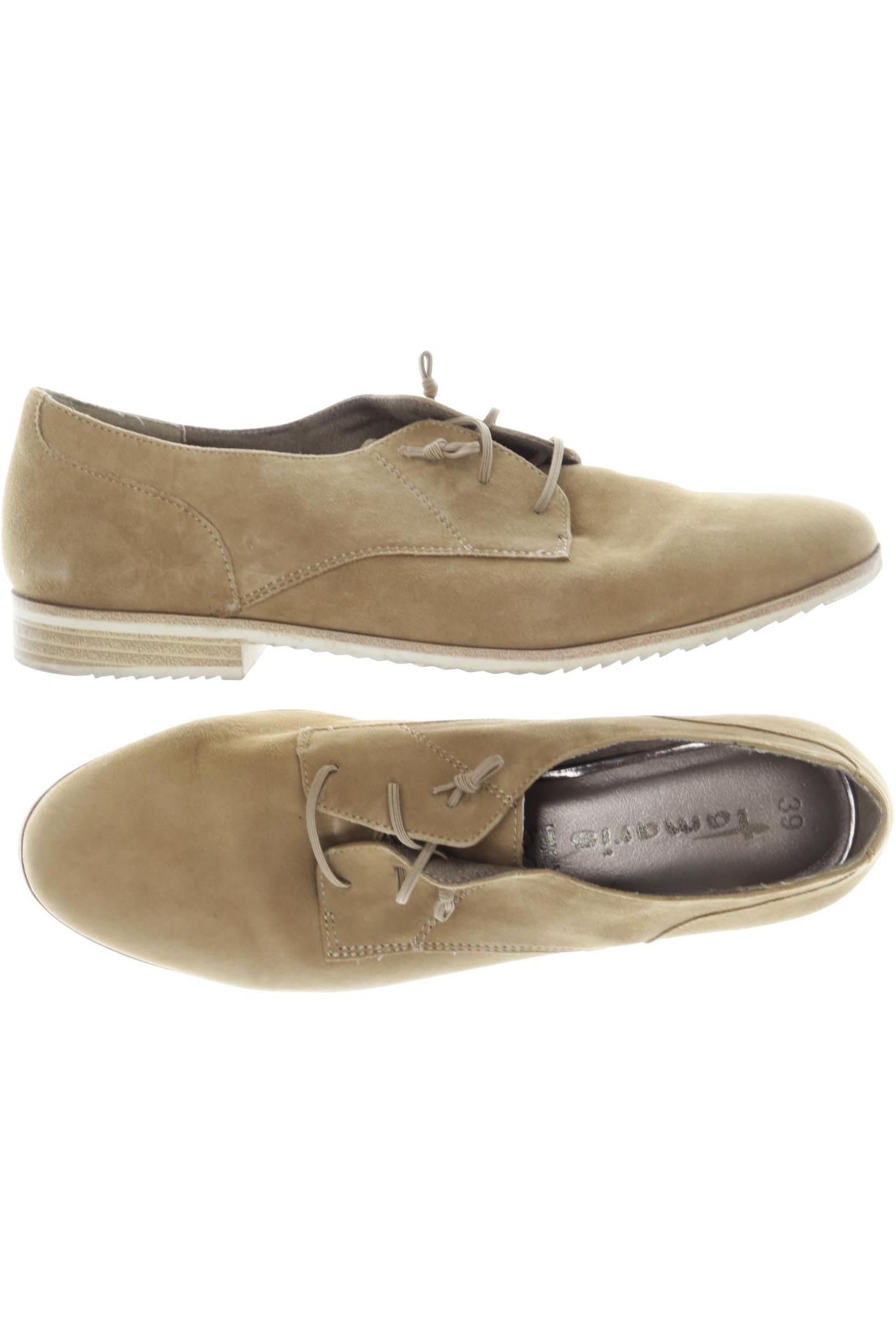 

Tamaris Damen Halbschuh, beige, Gr. 39